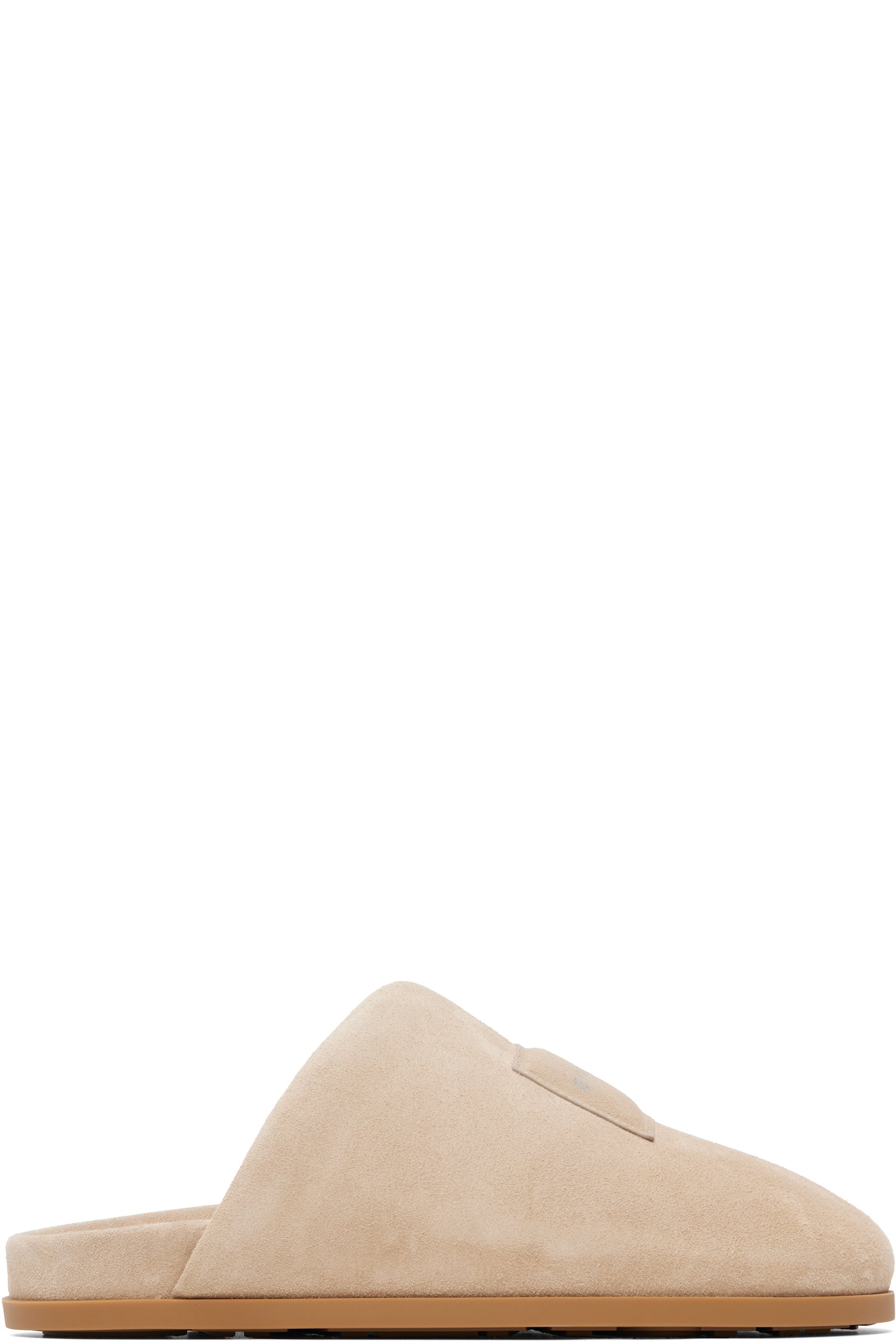 Givenchy - Beige Puffy Mule Loafers
