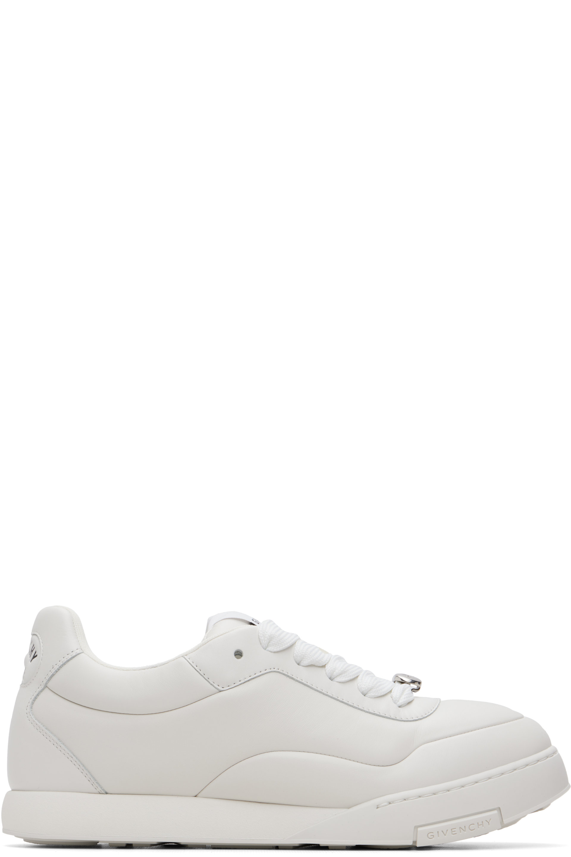 Givenchy - White 'Givenchy Puffy Yard' Leather Sneakers