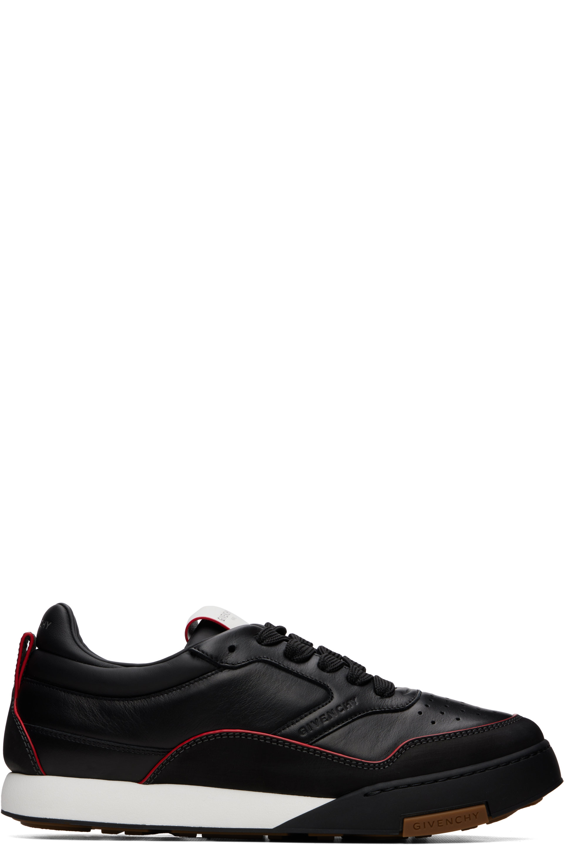 Givenchy - Black 'Givenchy Yard' Leather Sneakers
