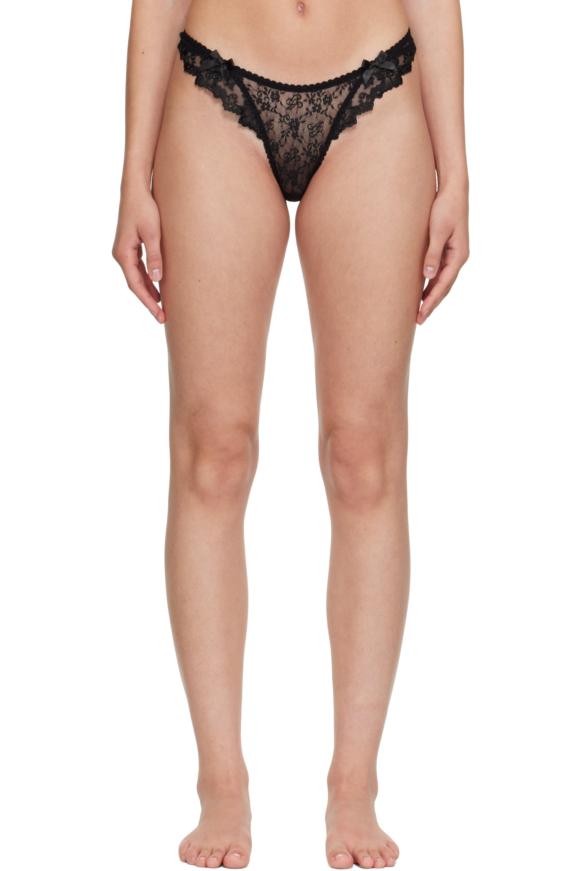 Agent Provocateur - Black Josephina Thong