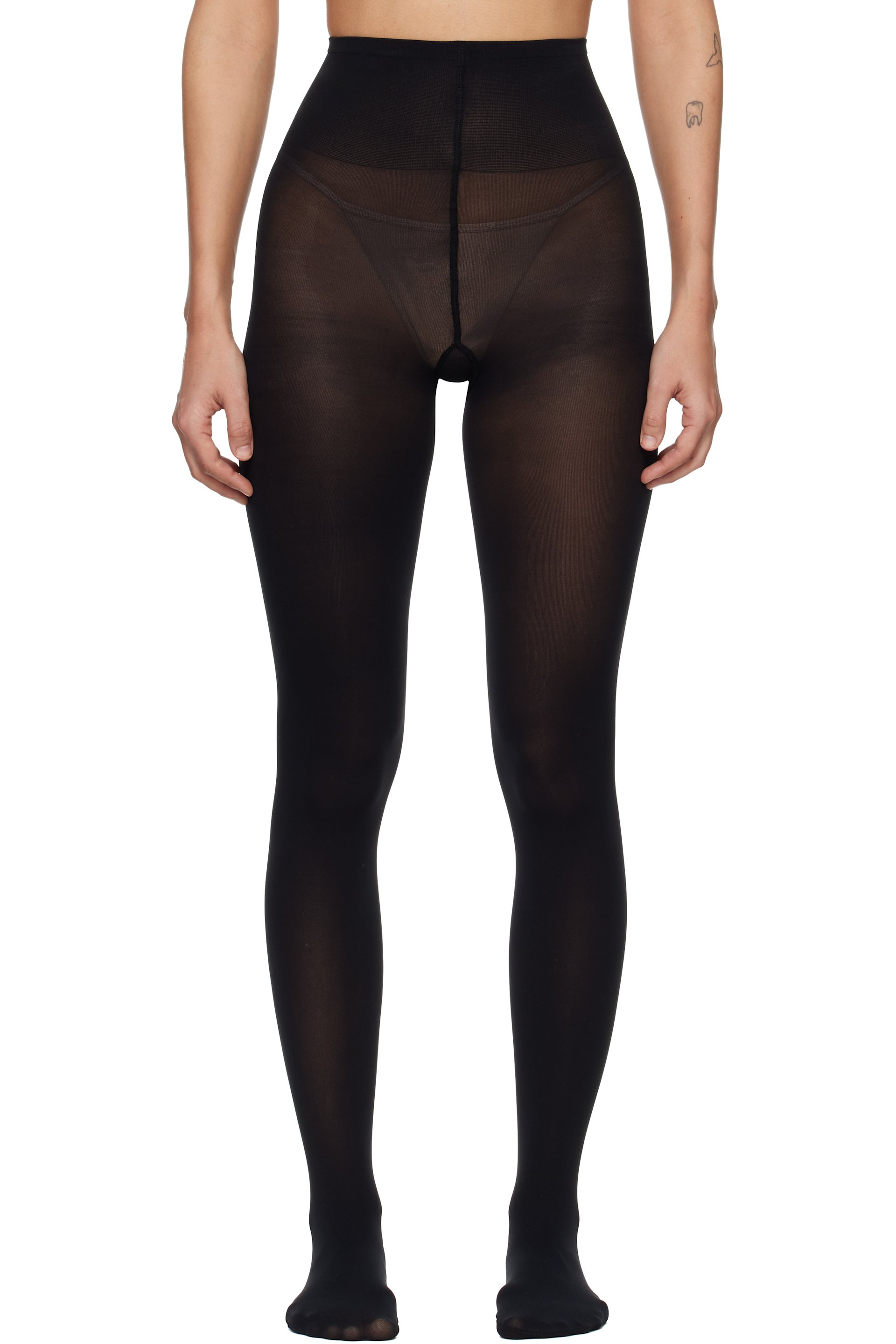 Swedish Stockings - Black Olivia Premium Tights