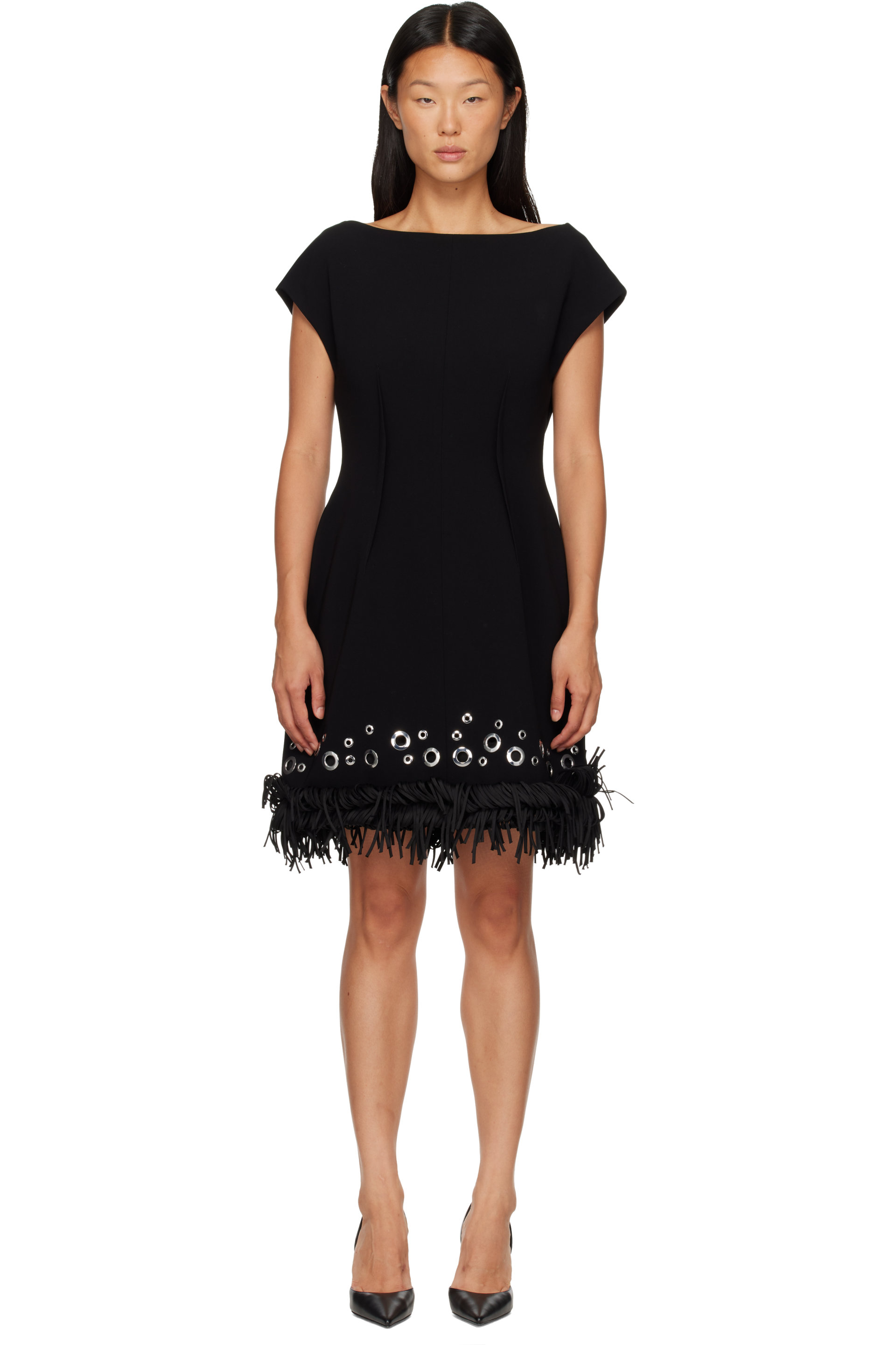 Proenza Schouler - Black Grazziela Minidress