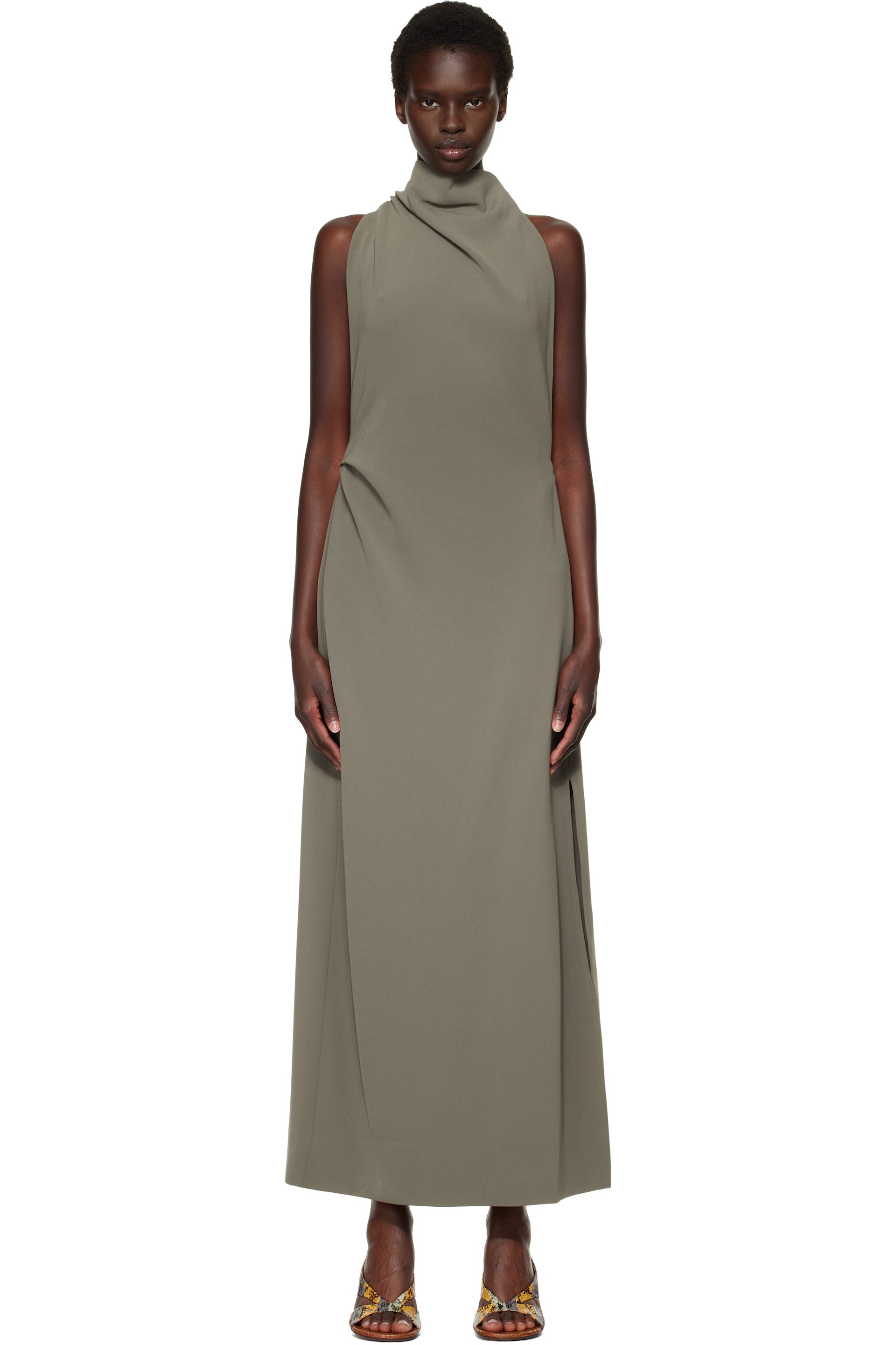 Proenza Schouler - Khaki Selena Maxi Dress