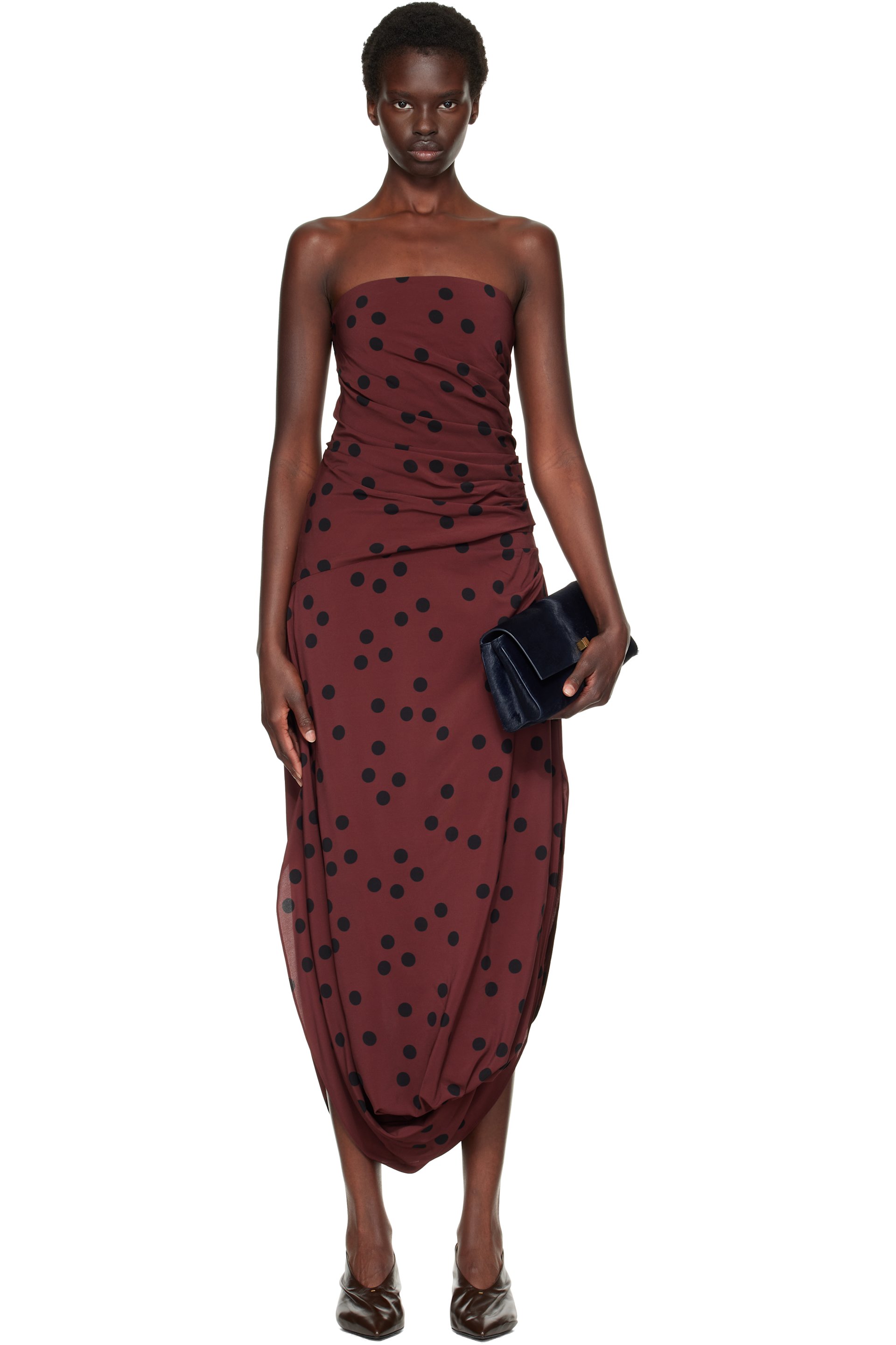 Proenza Schouler - Burgundy Nayara Maxi Dress