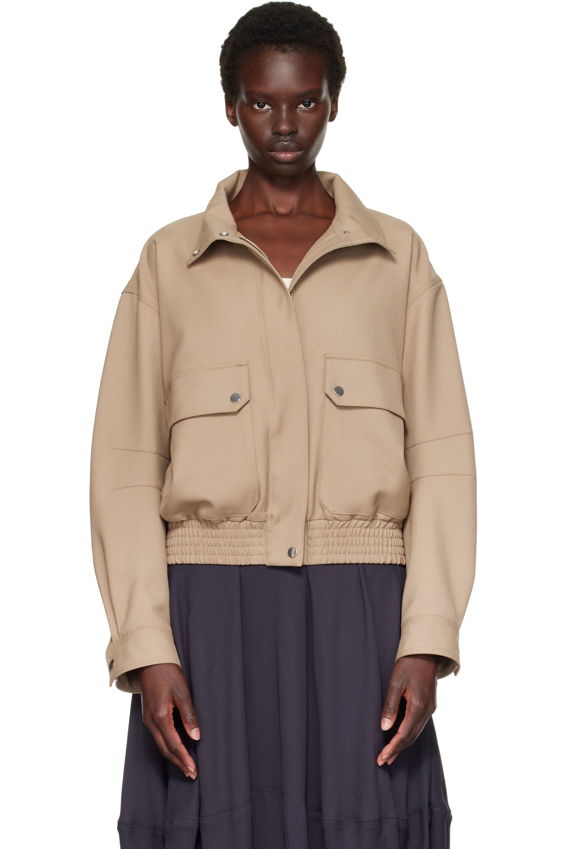 Proenza Schouler - Beige Aviva Jacket