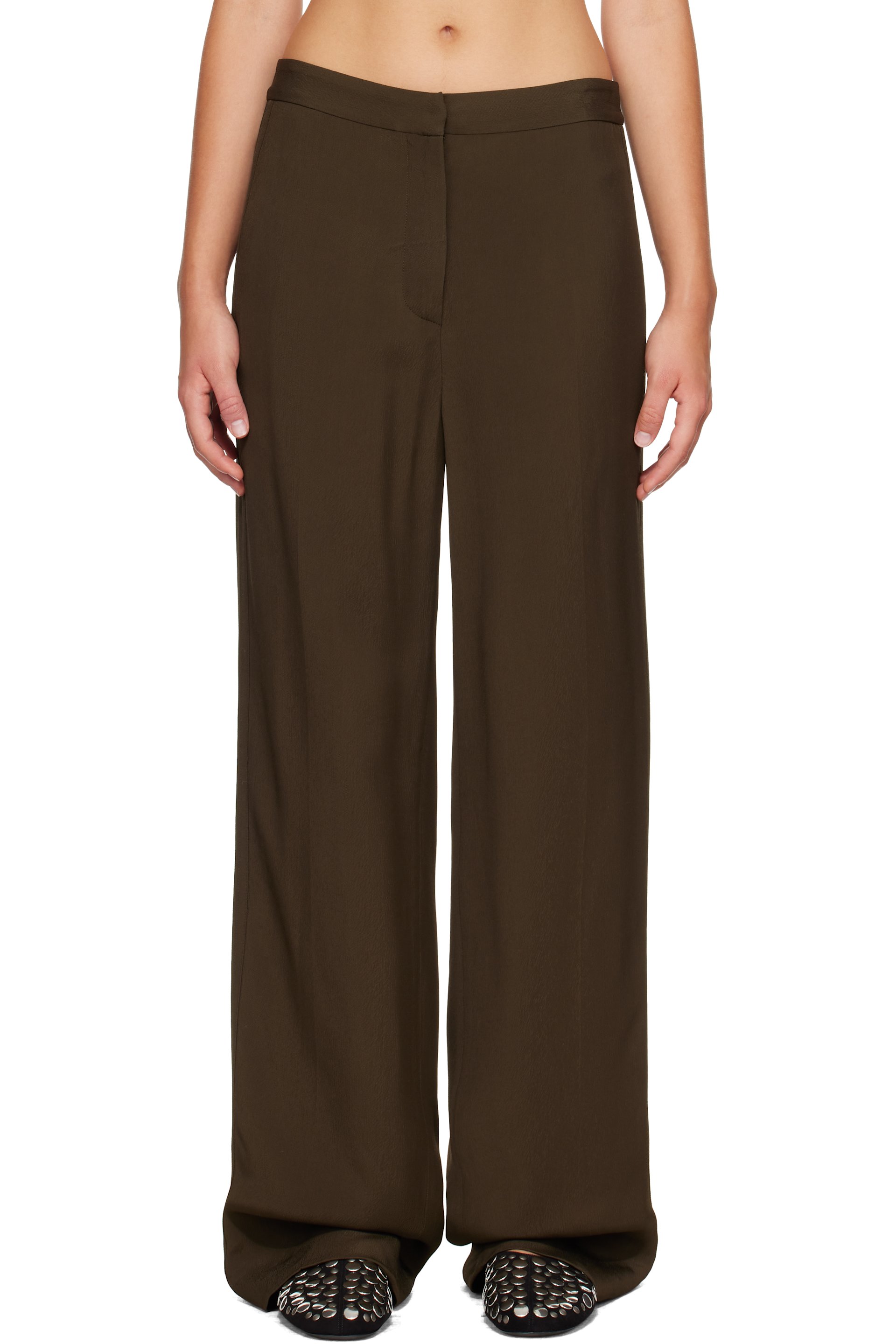 Proenza Schouler - Pantalon Lien brun