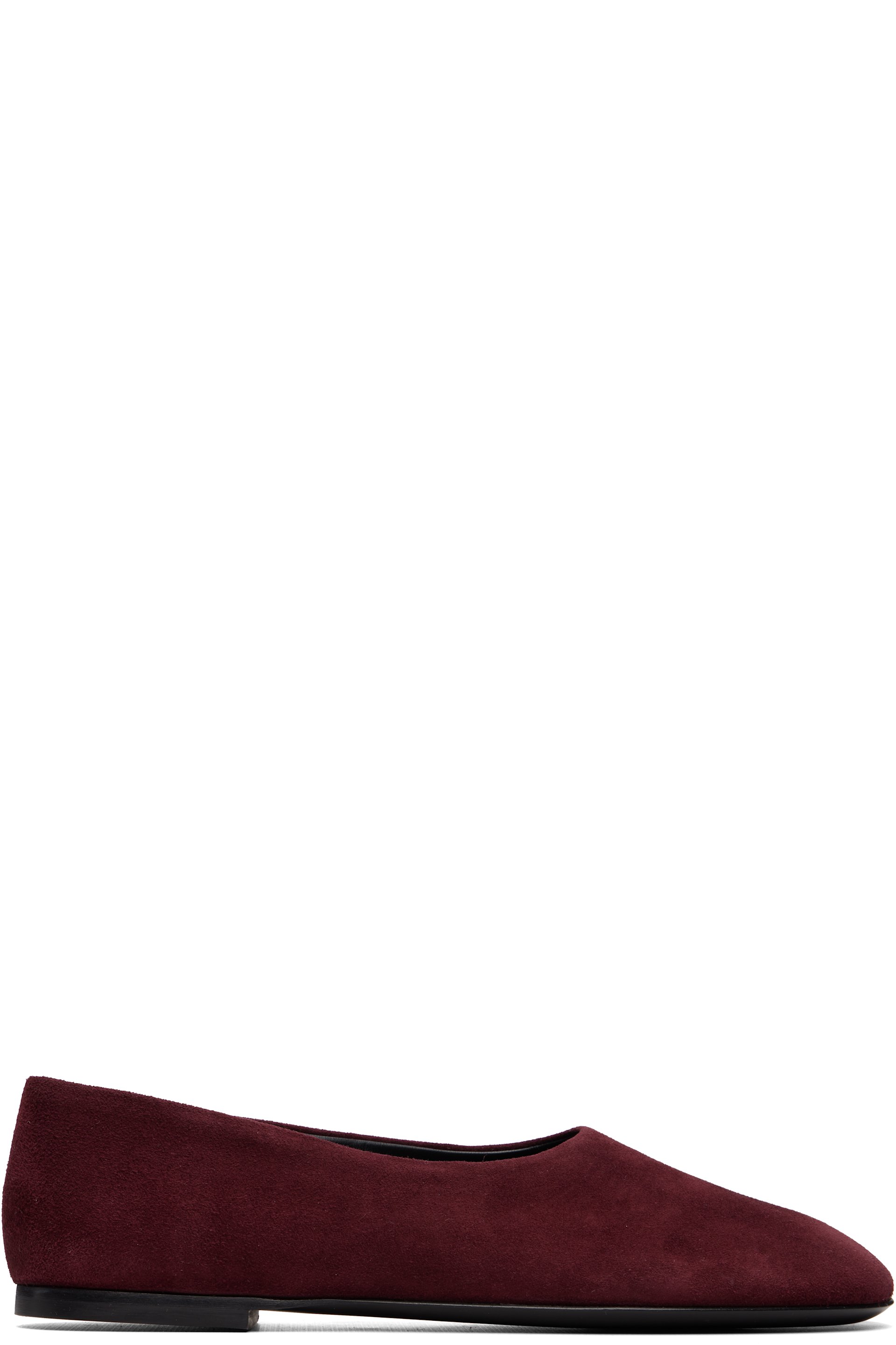Proenza Schouler - Burgundy Glove Ballerina Flats