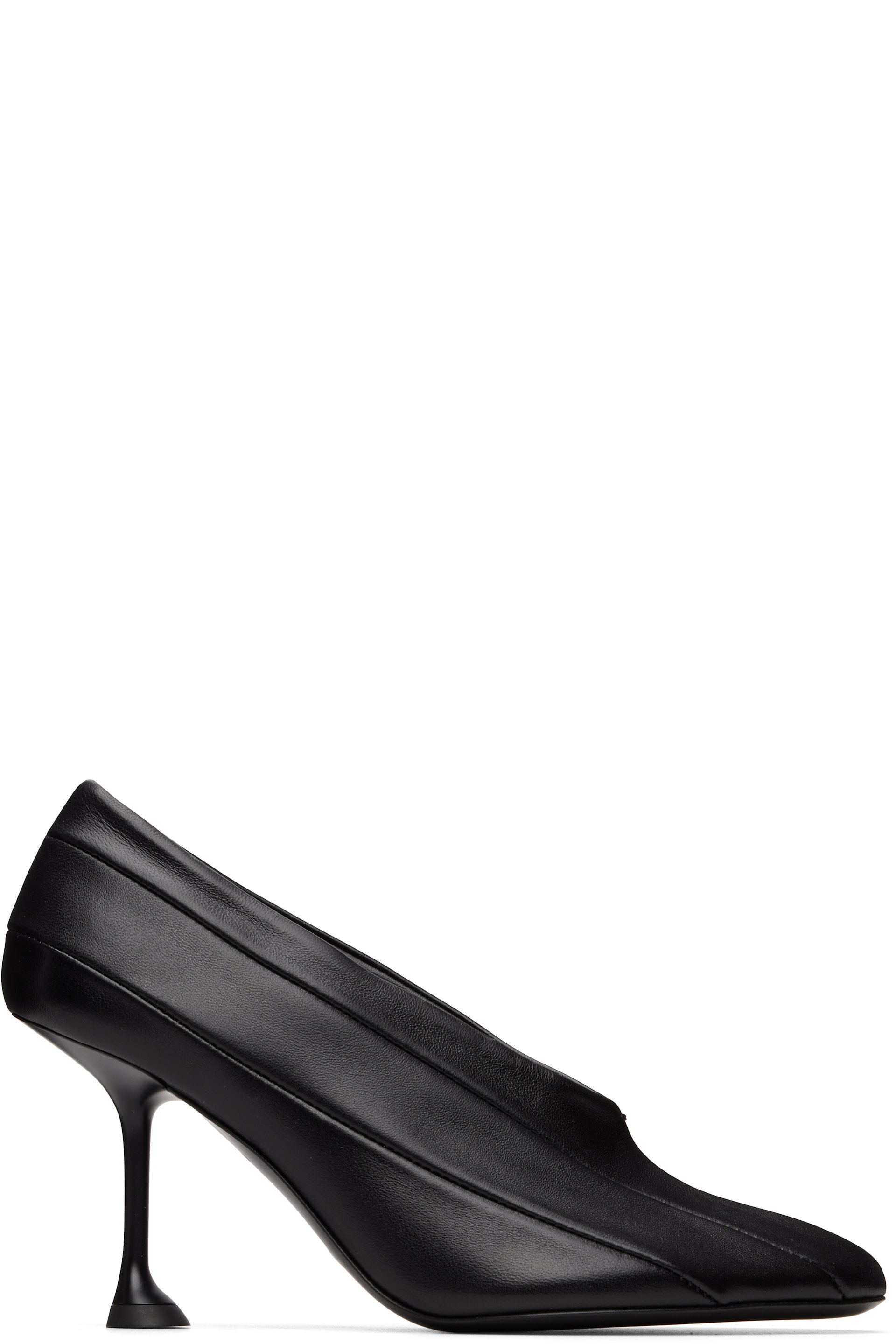 Proenza Schouler - Black Tee 85 Pierced Heels