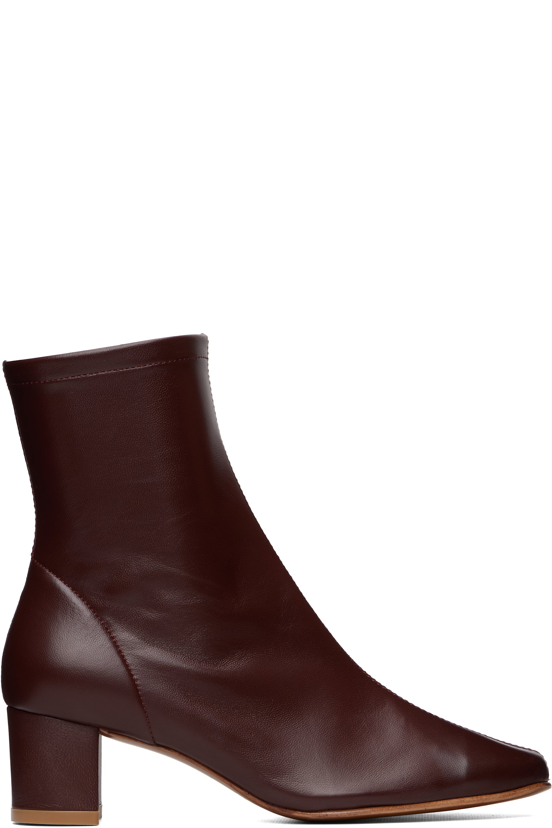 BY FAR - Burgundy Sofia Boots
