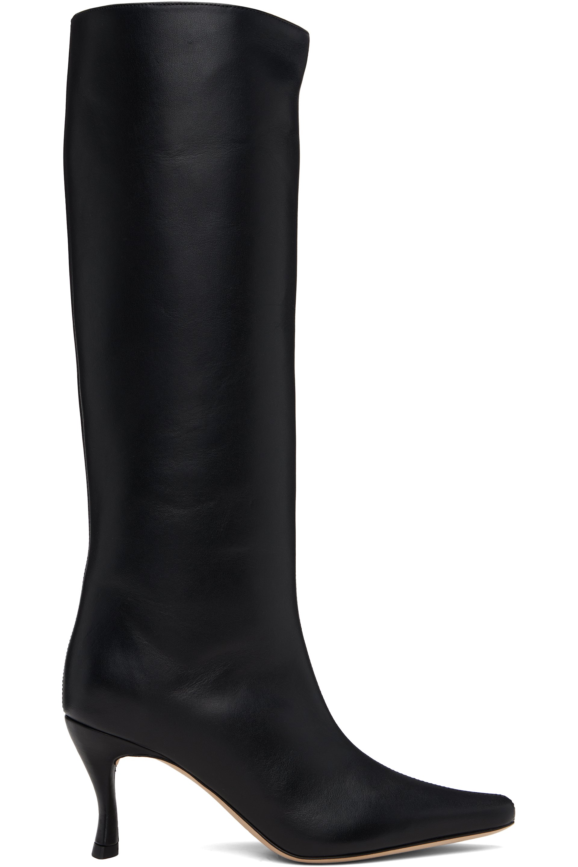 BY FAR - Black Stevie 42 Tall Boots