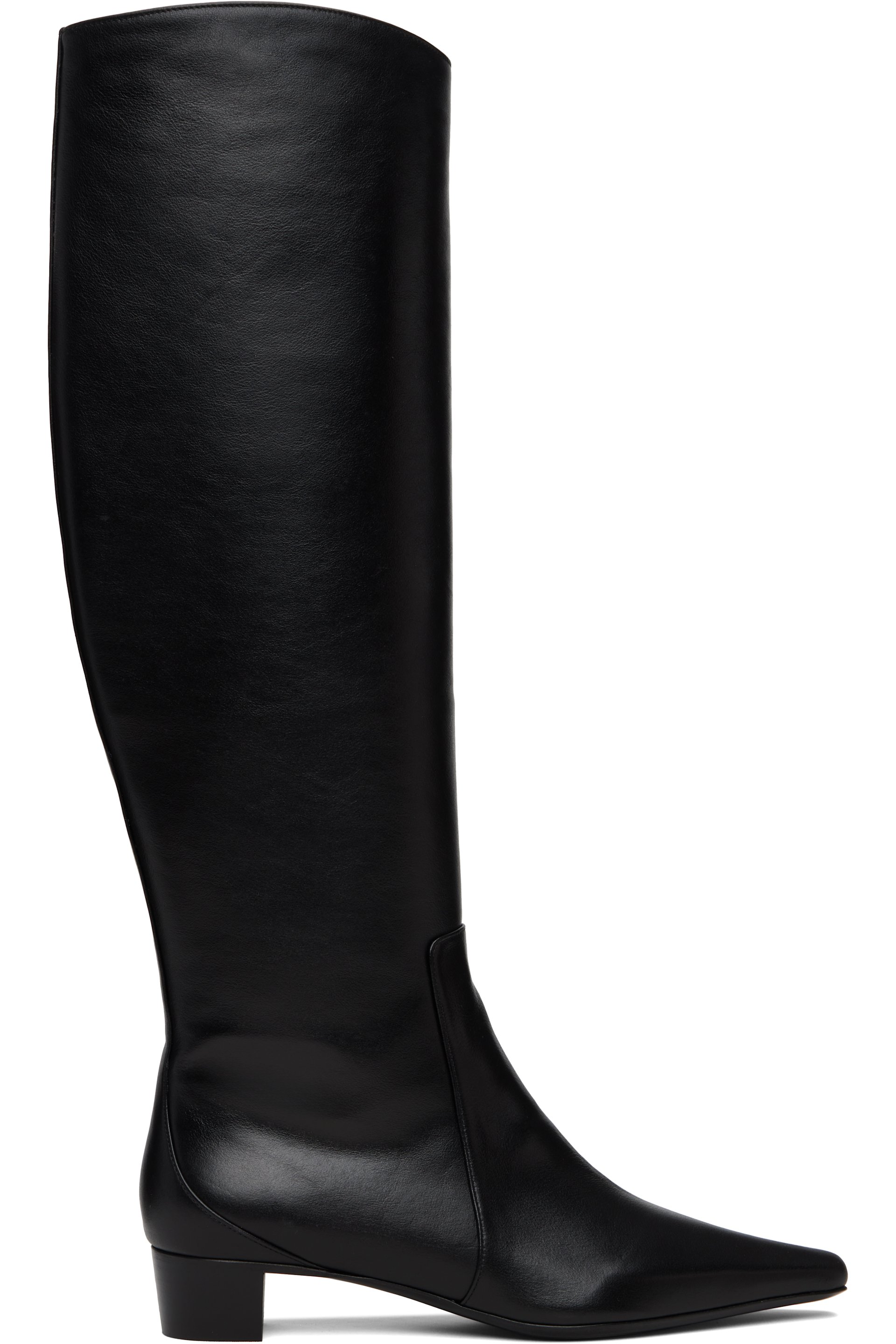 BY FAR - Black Pascal Tall Boots