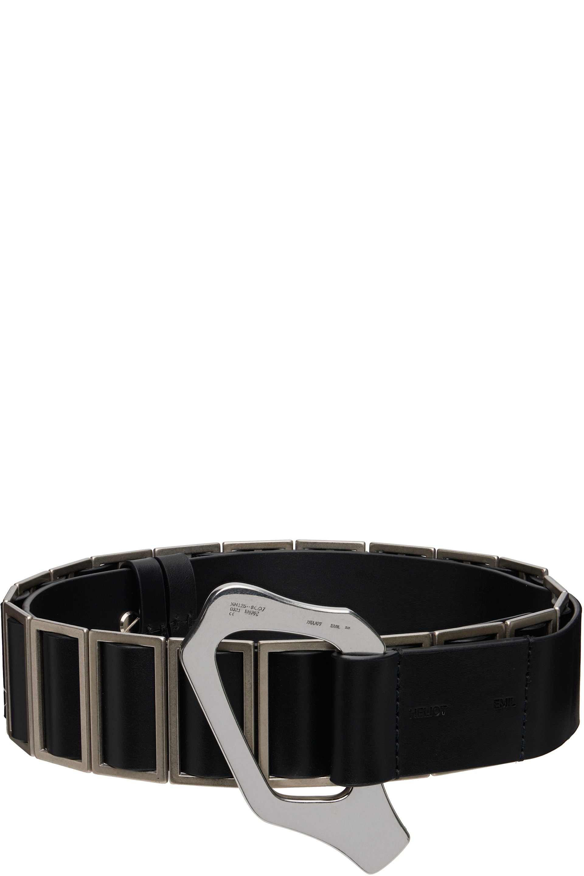 HELIOT EMIL - Black Eno Belt