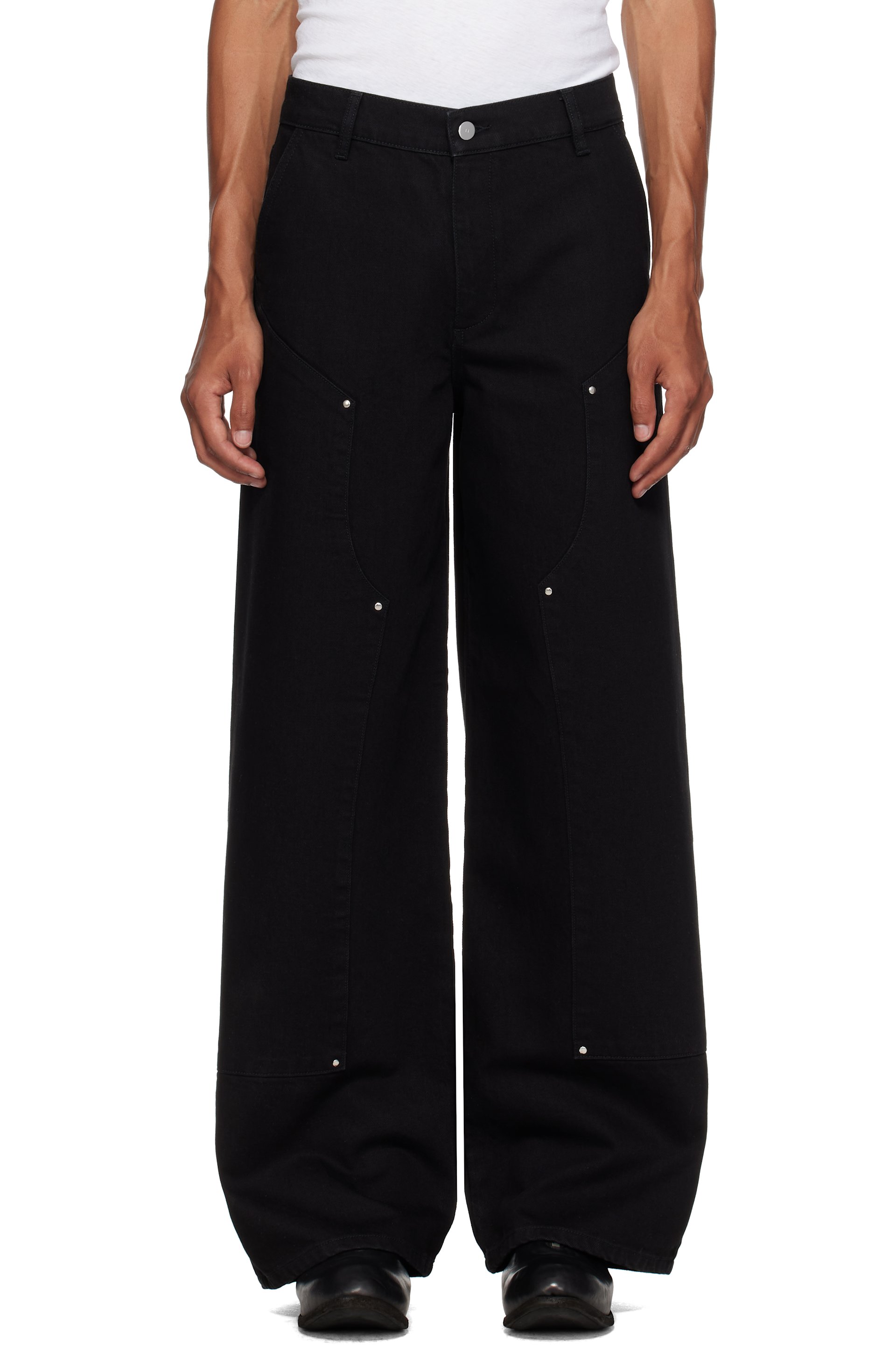 HELIOT EMIL - Black Lorica Jeans