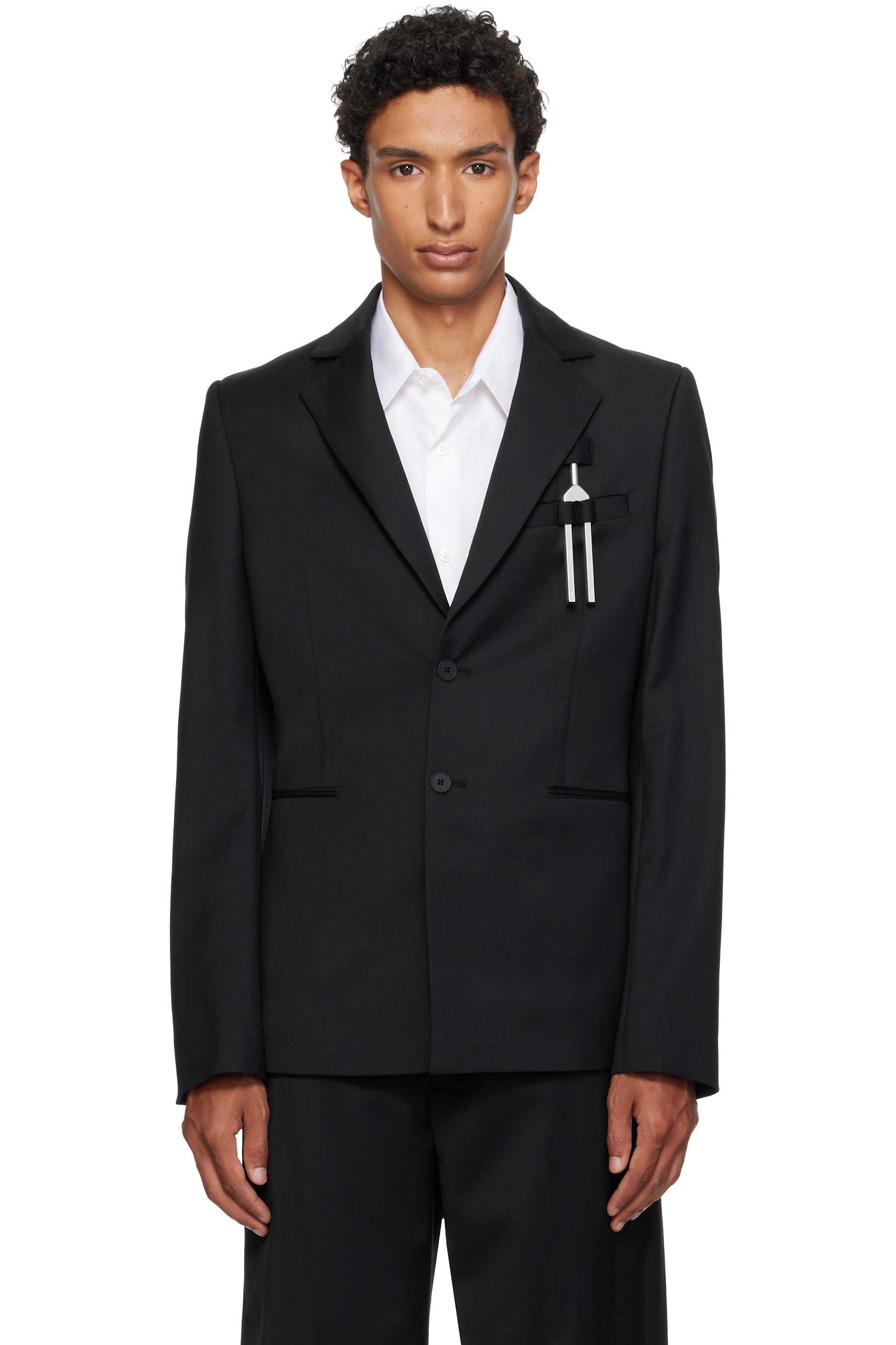 HELIOT EMIL - Black Diapason Blazer