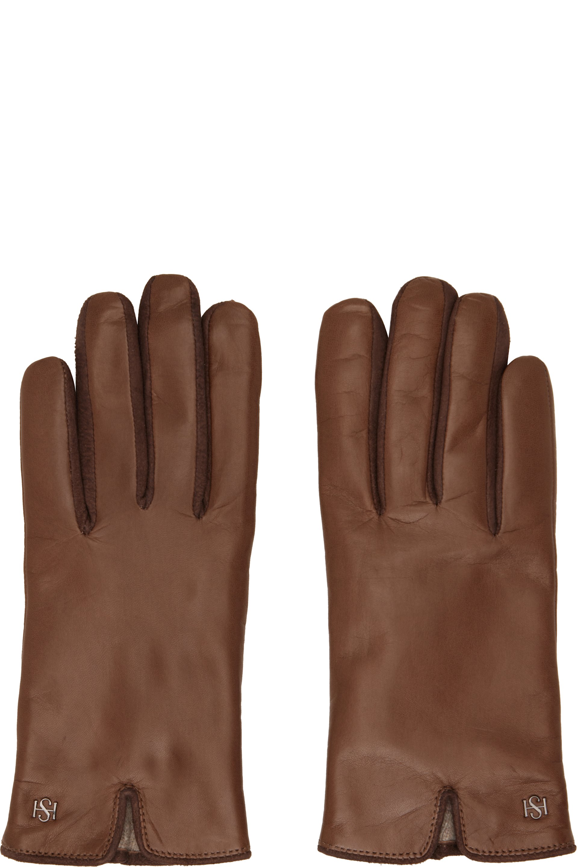 Handsome Stockholm - SSENSE Exclusive Brown Essentials Gloves