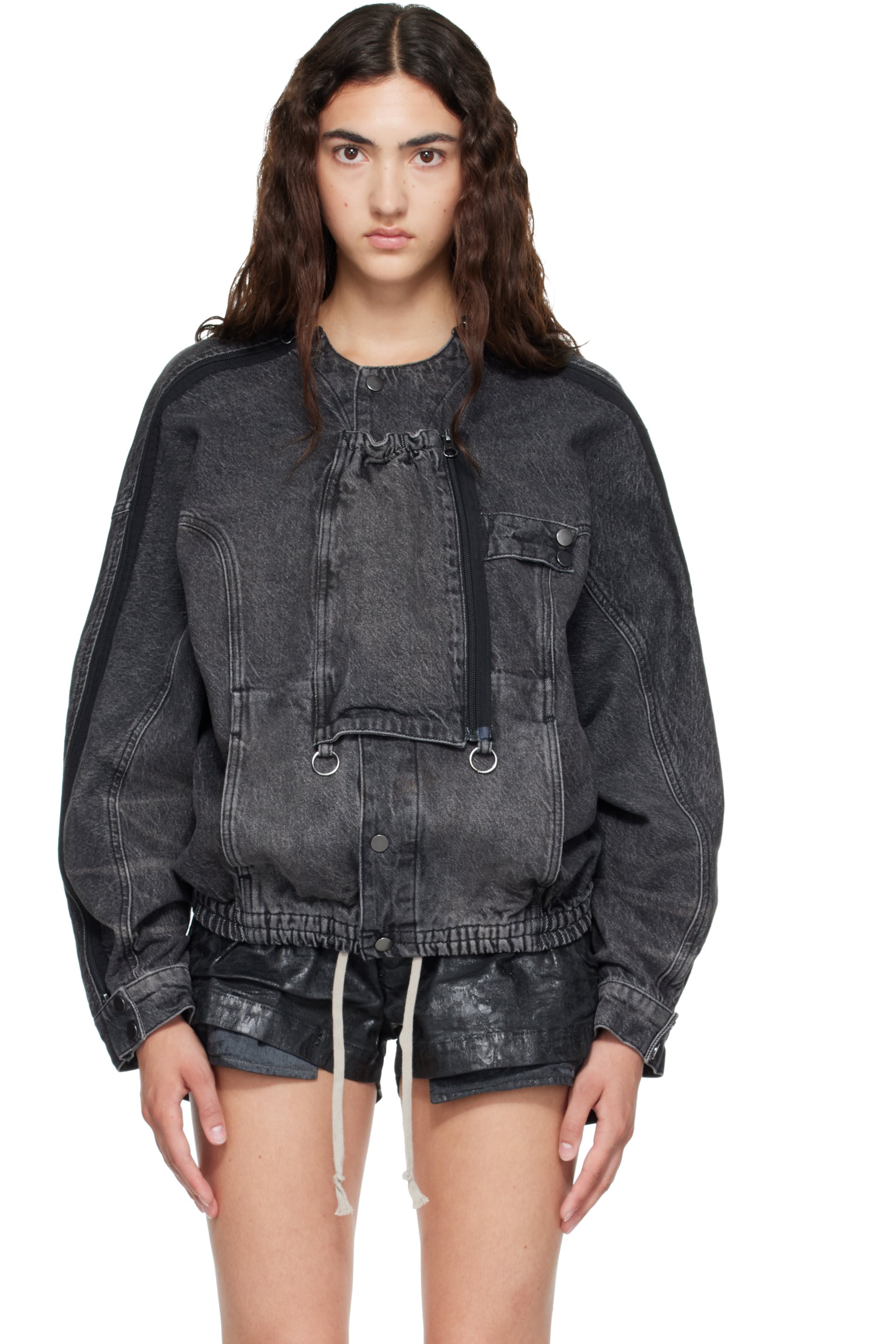 Stefan Cooke - Gray Airshow Denim Jacket