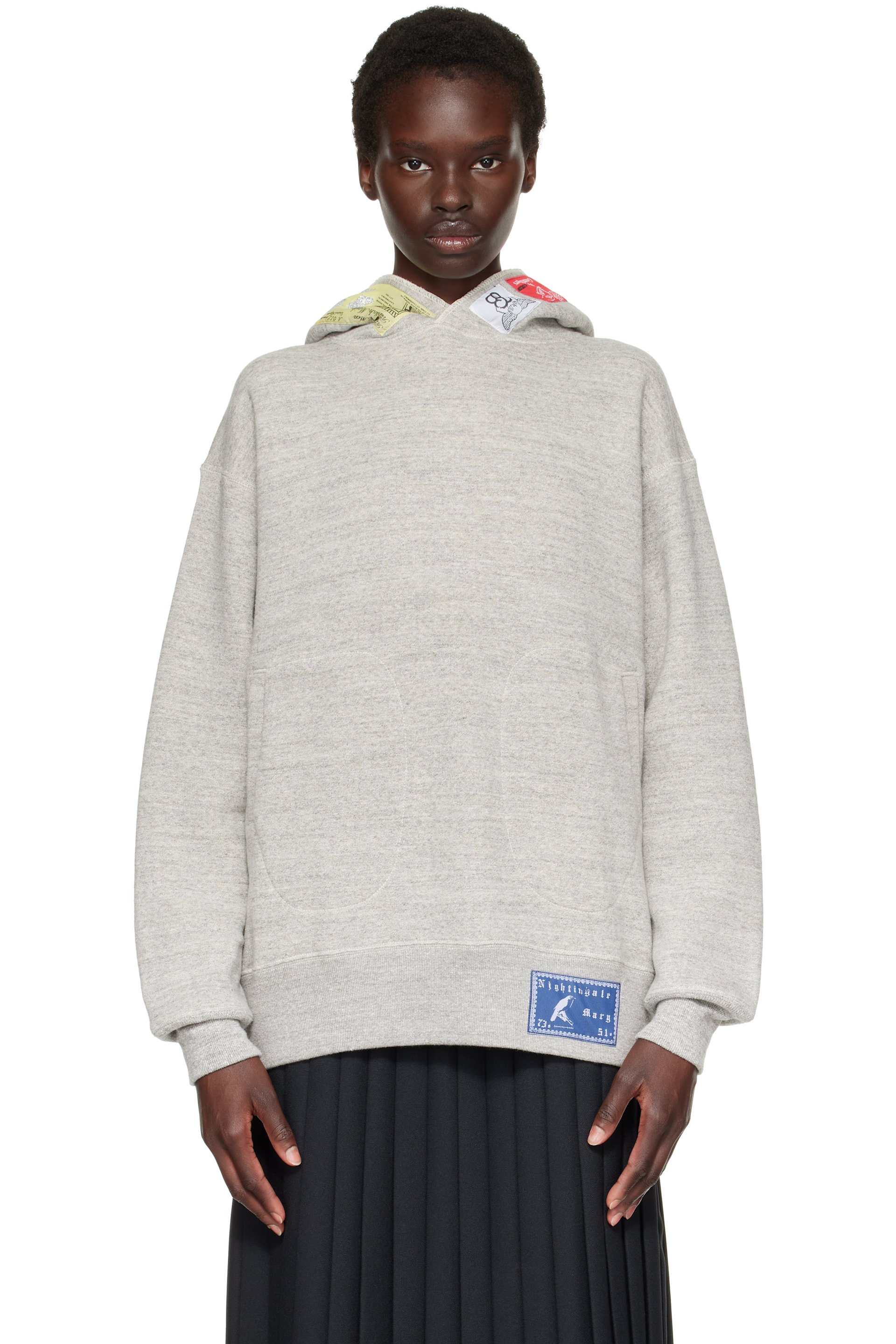 Stefan Cooke - Gray AG Spalding Edition CB Patch Sideline Parka Hoodie