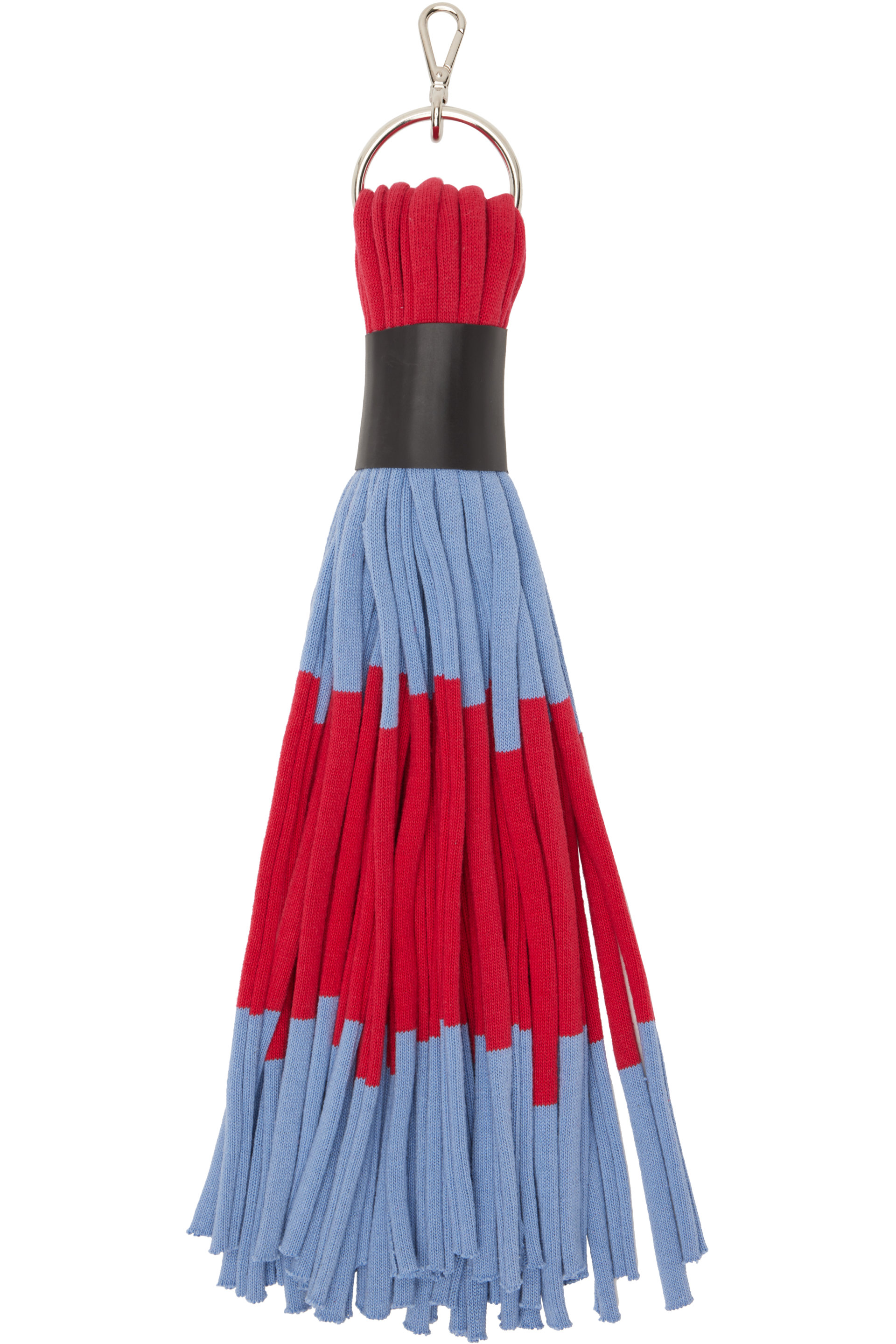 Stefan Cooke - SSENSE Exclusive Blue & Red Tassel Bag Charm