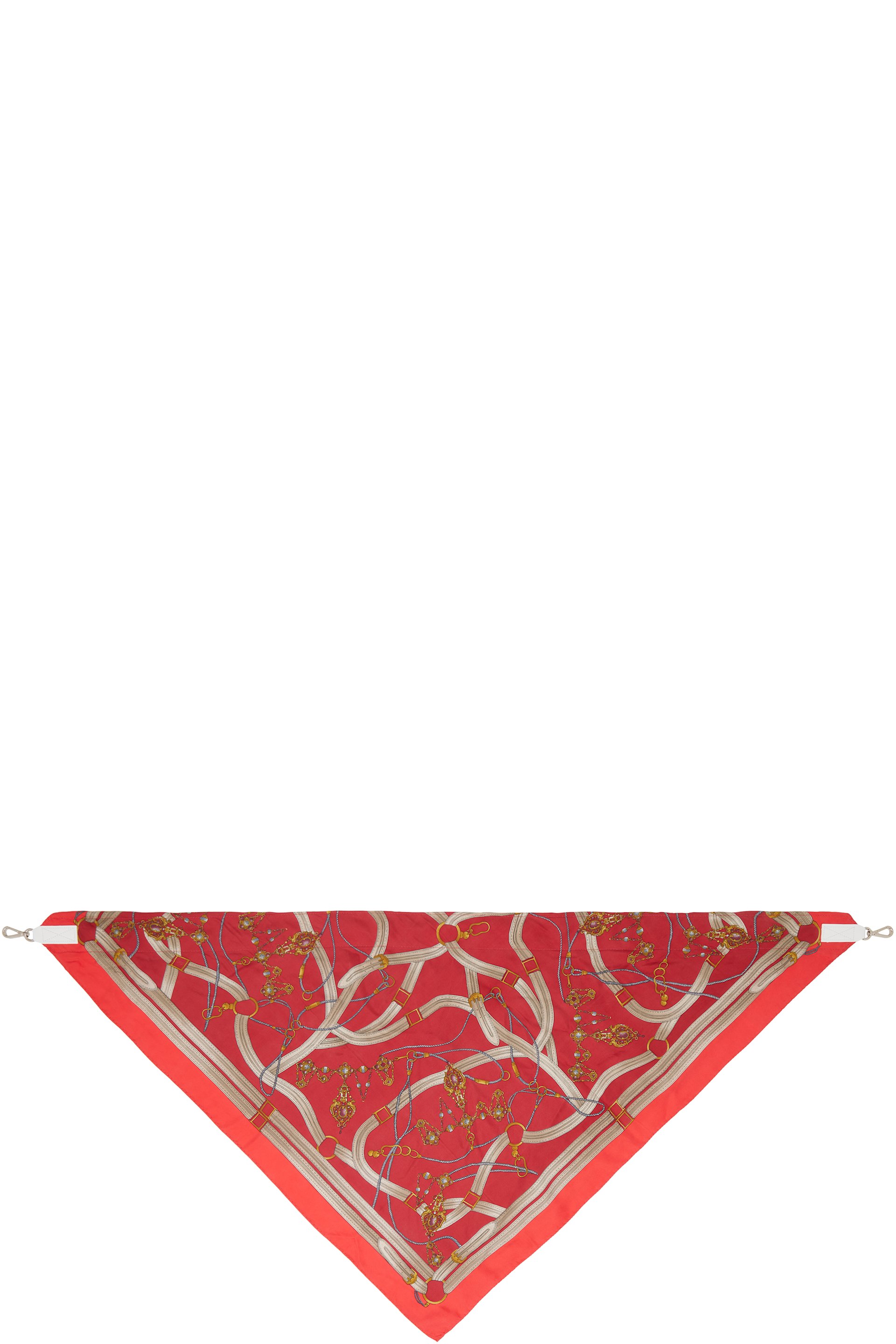 Stefan Cooke - 多色 Vintage Silk Scarf 包带