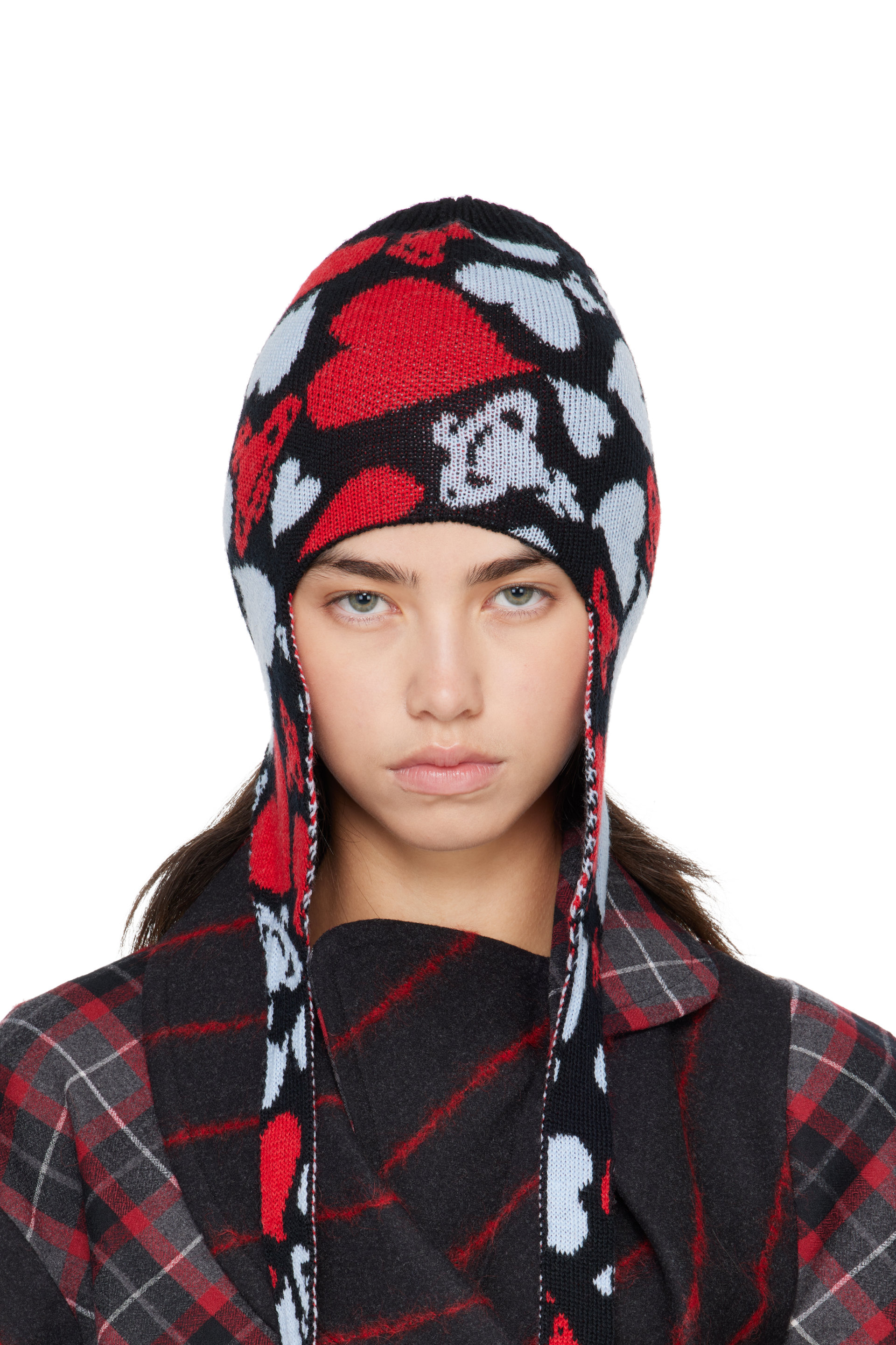 Vivienne Westwood - Multicolor Ear Flap Beanie