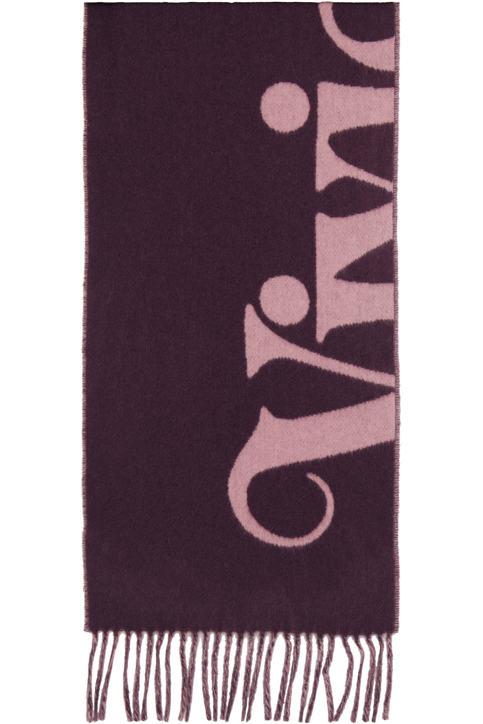 Vivienne Westwood - Purple Wool Scarf