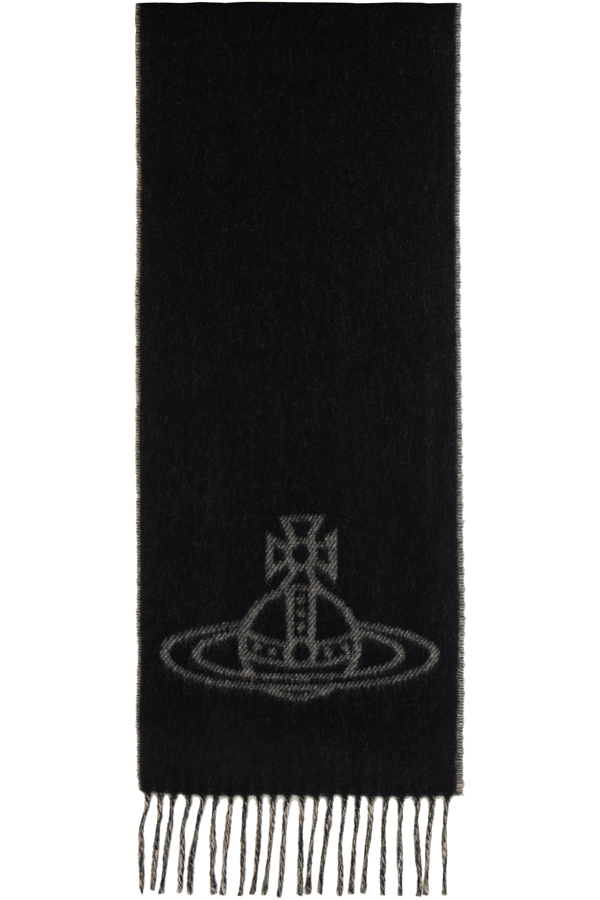 Vivienne Westwood - Black Double Face Scarf