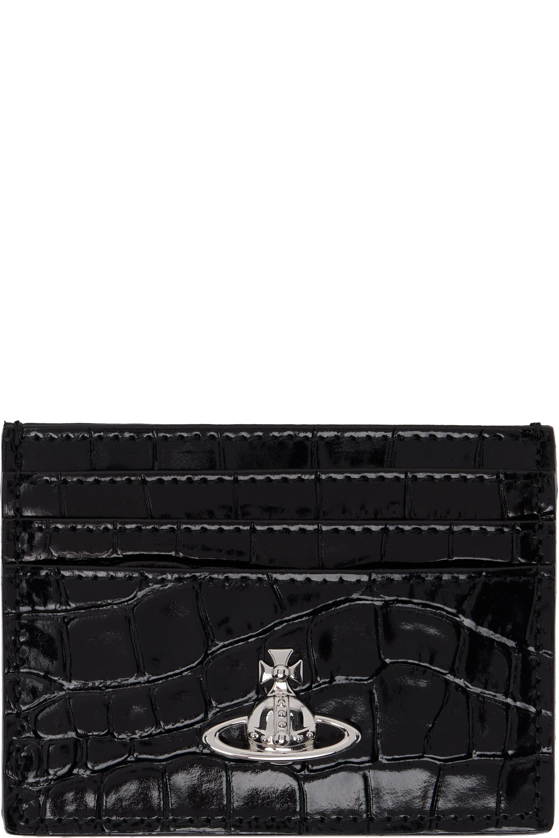 Vivienne Westwood - Black Flat Card Holder