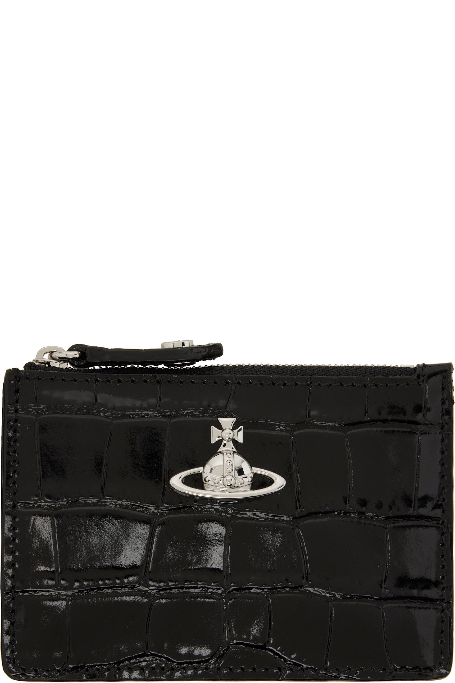 Vivienne Westwood - Black Slim Long Card Holder