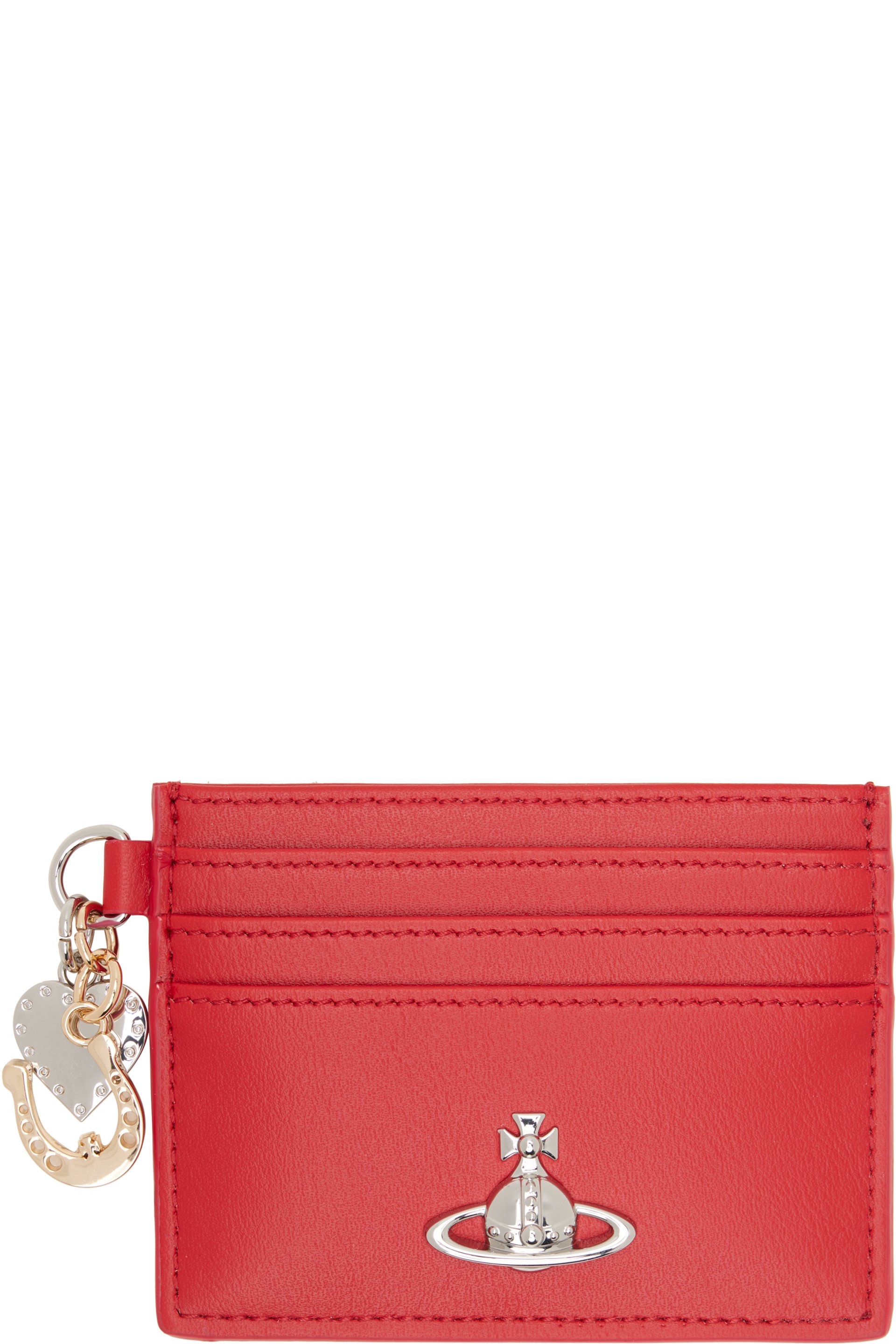 Vivienne Westwood - Red Charm Card Holder