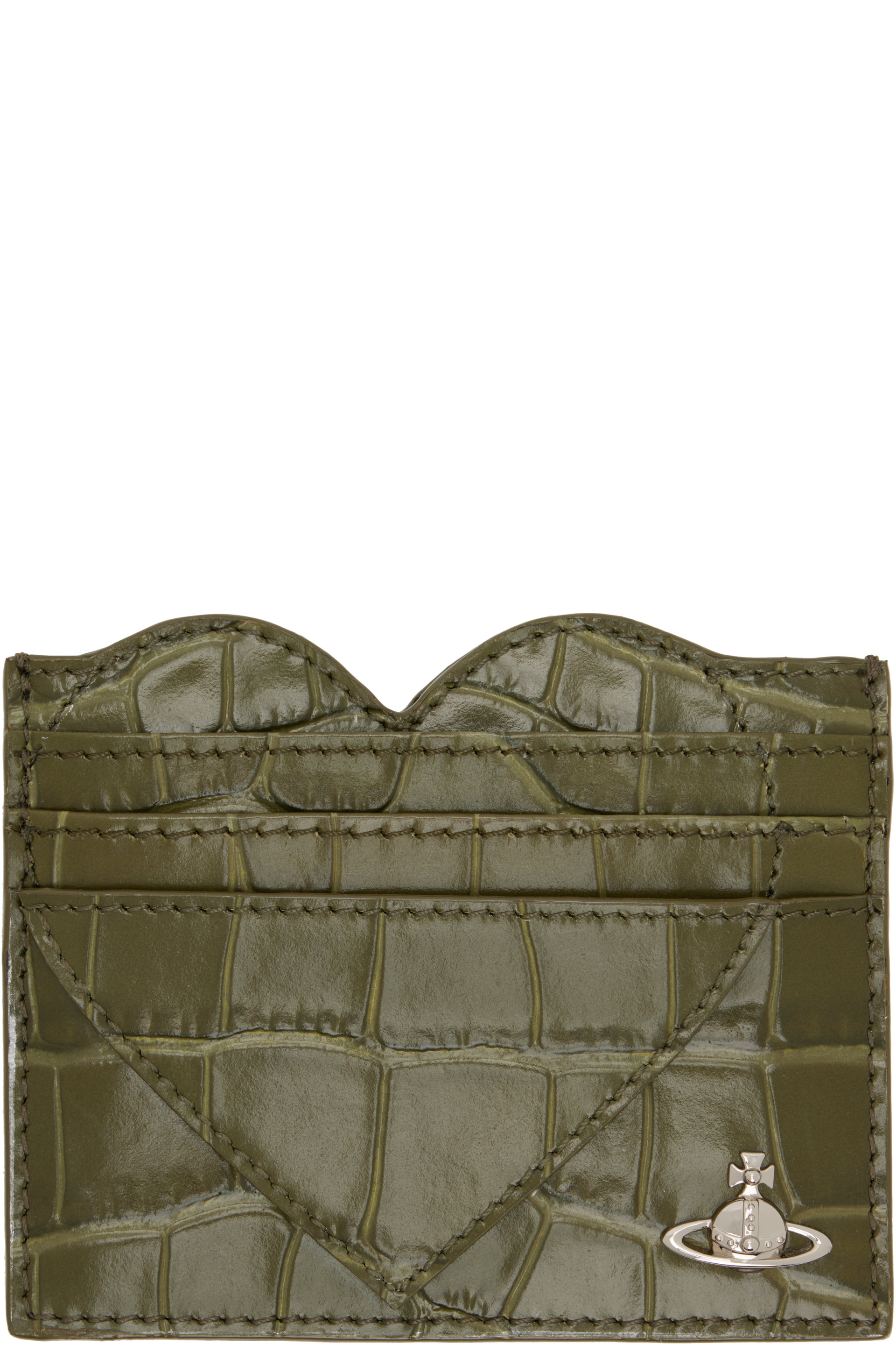 Vivienne Westwood - Khaki Heart Card Holder