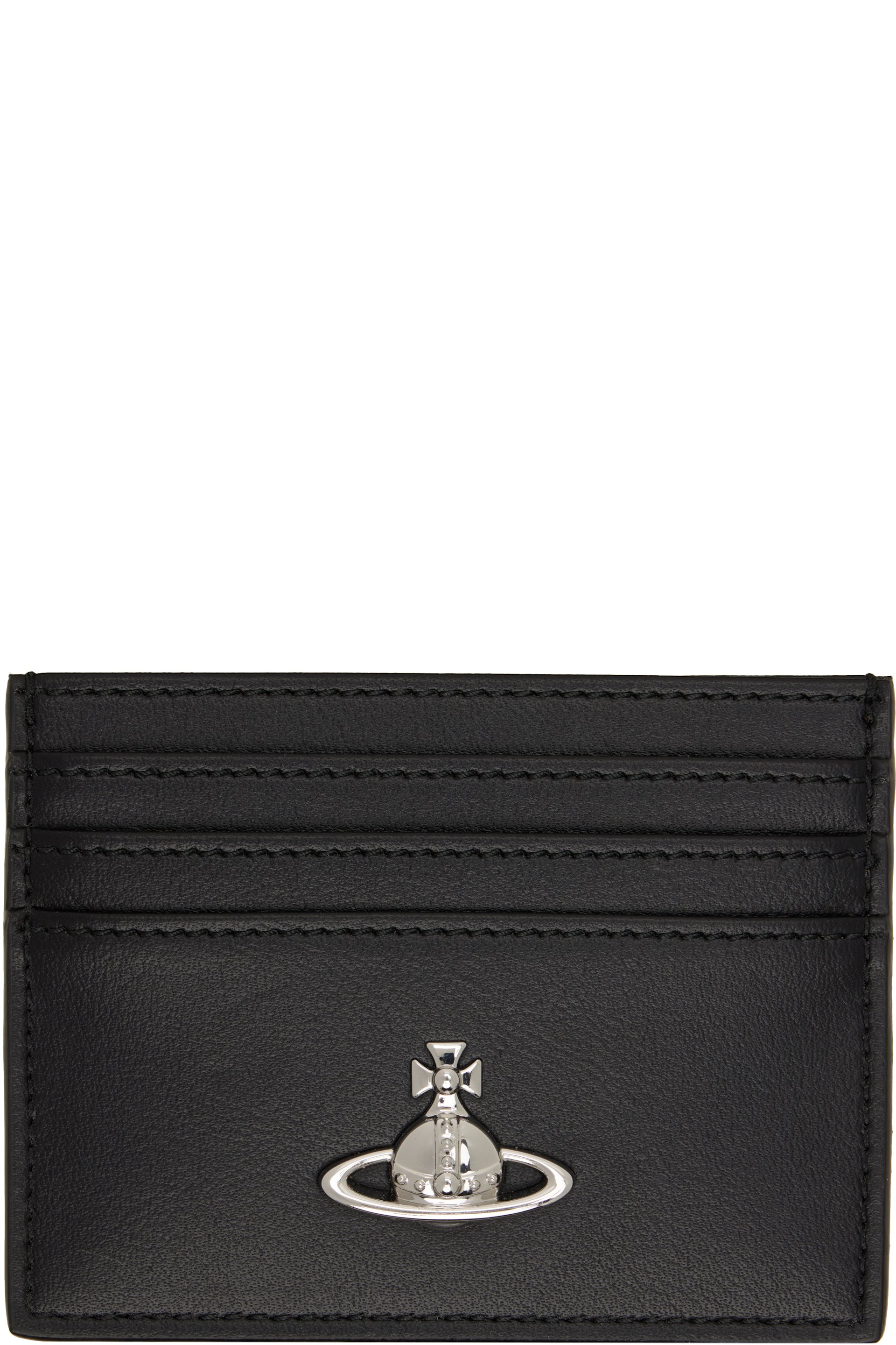 Vivienne Westwood - Black Flat Card Holder