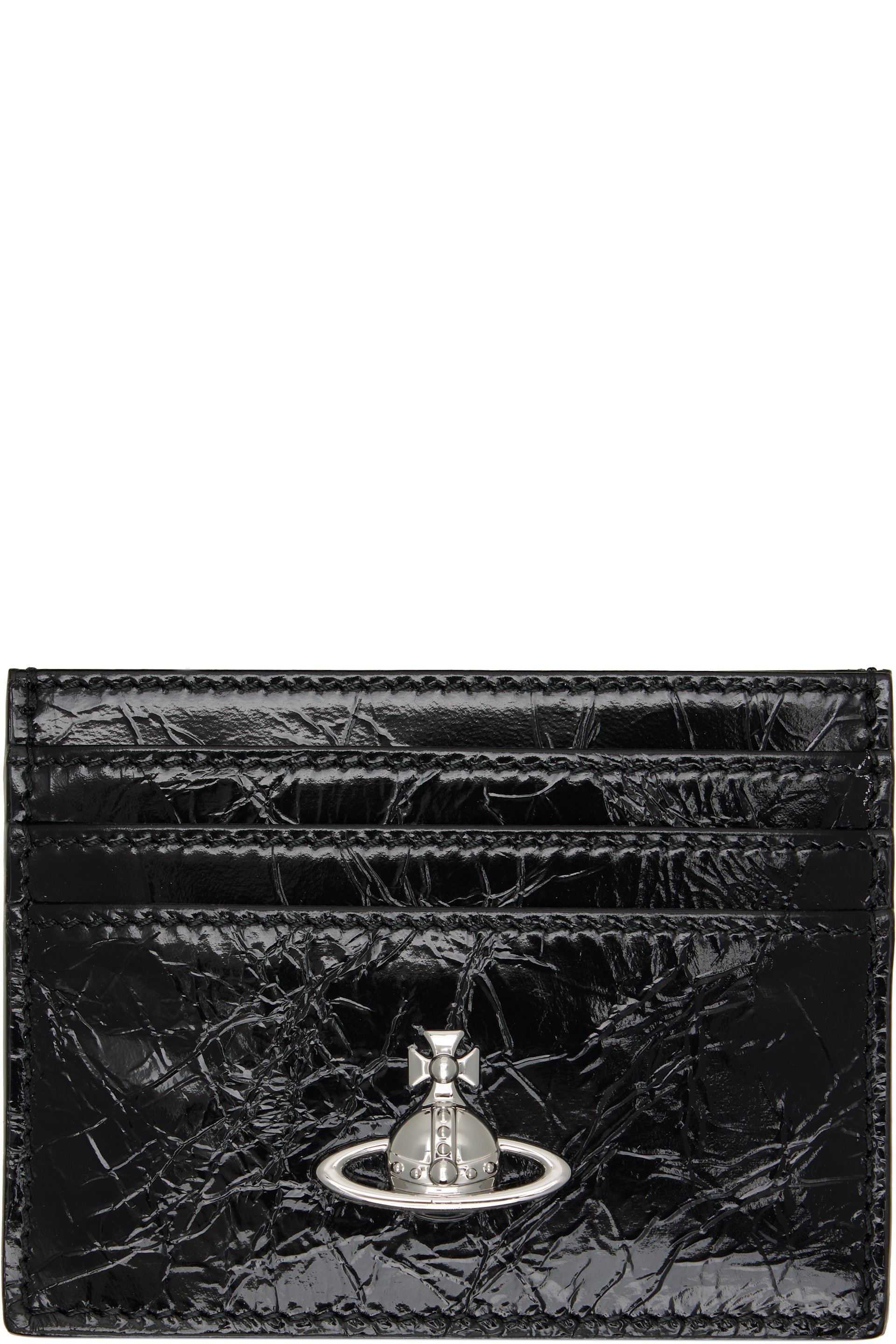 Vivienne Westwood - Black Flat Card Holder