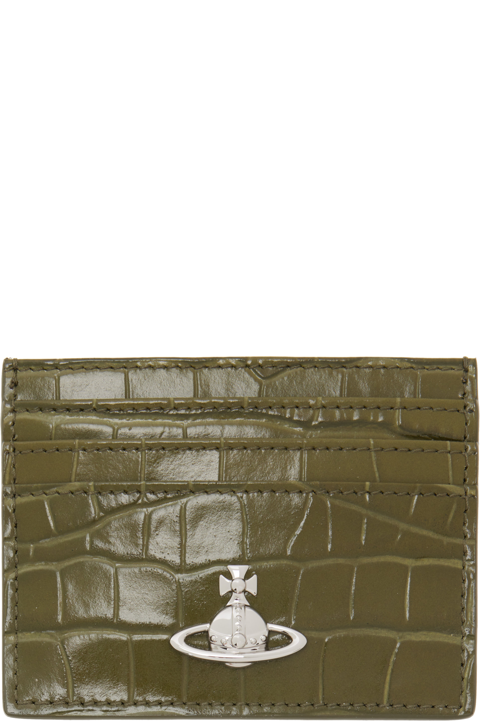 Vivienne Westwood - Khaki Flat Card Holder