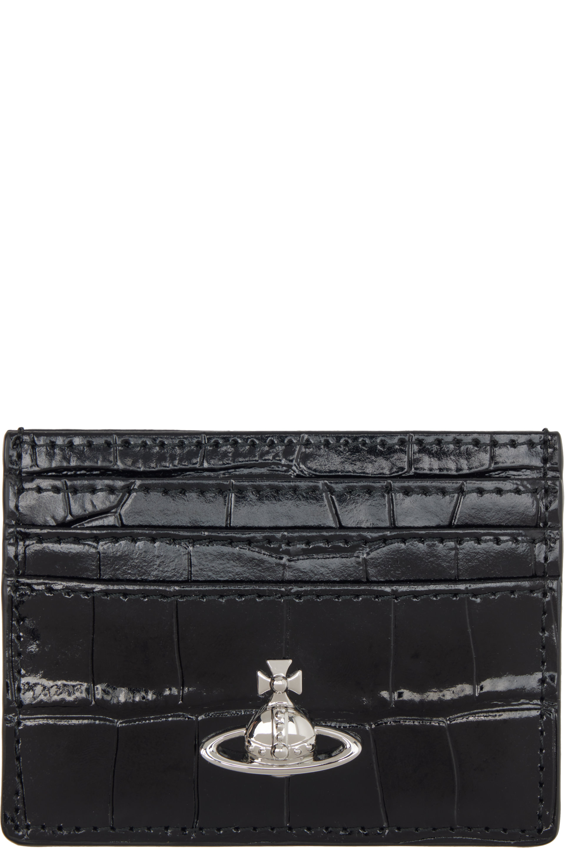 Vivienne Westwood - Black Flat Card Holder