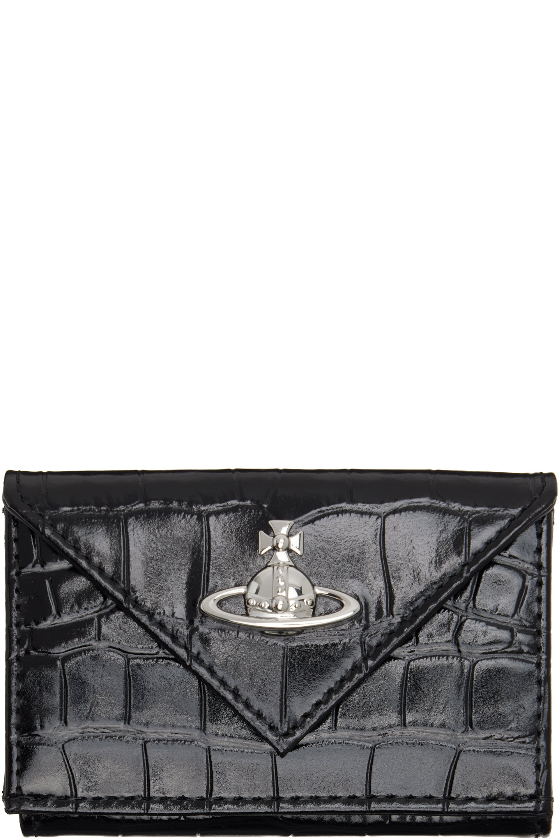 Vivienne Westwood - Black Envelope Billfold Wallet