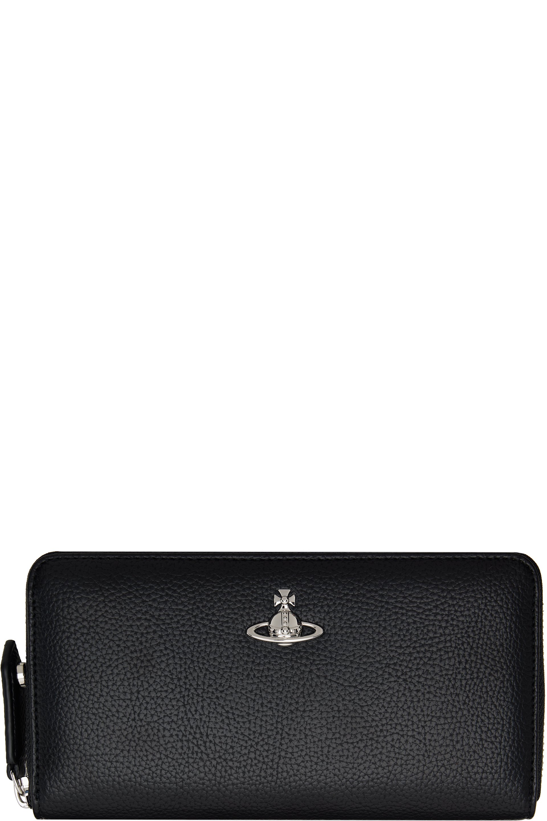 Vivienne Westwood - Black Classic Zip Round Wallet