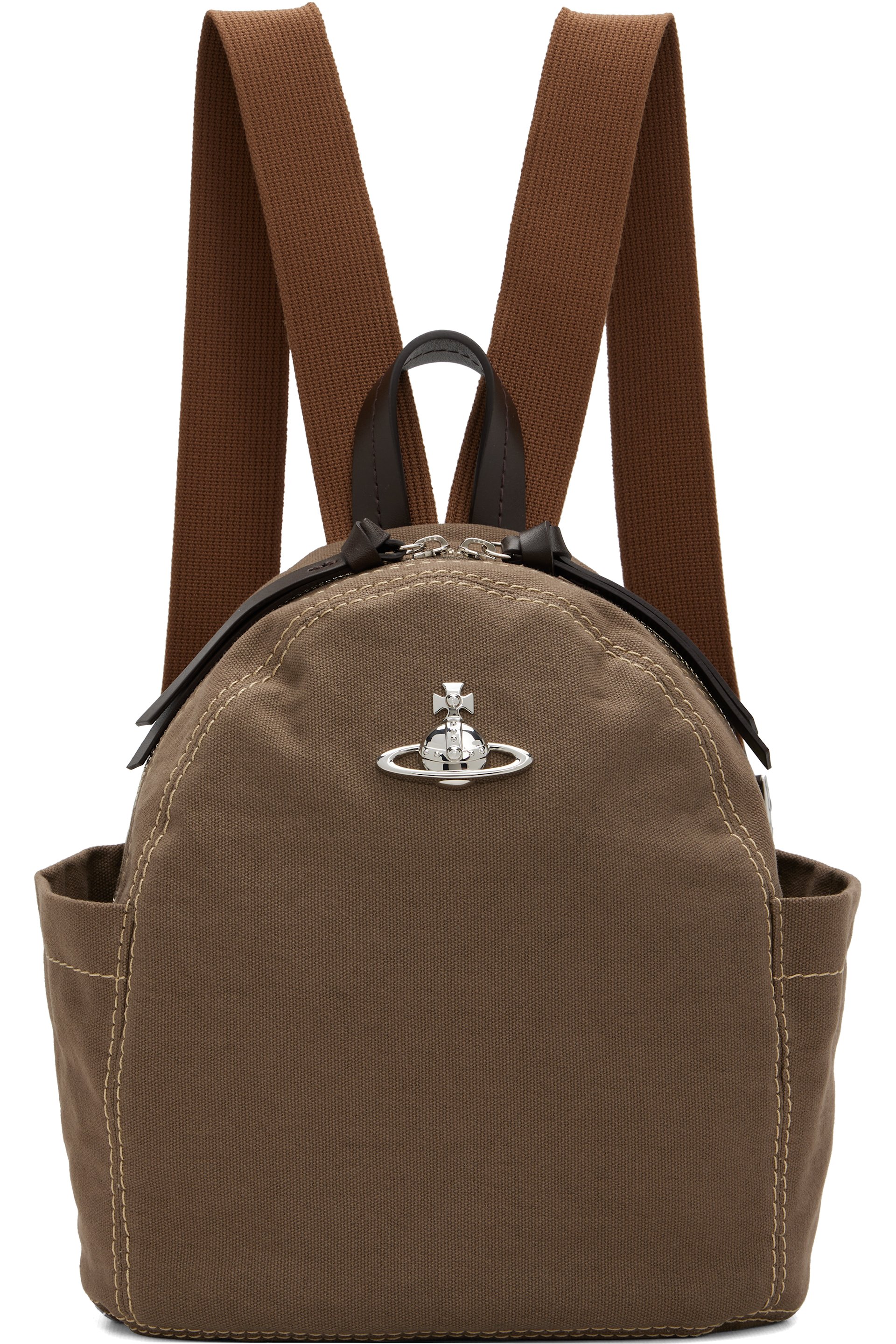 Vivienne Westwood - Khaki George Small Backpack