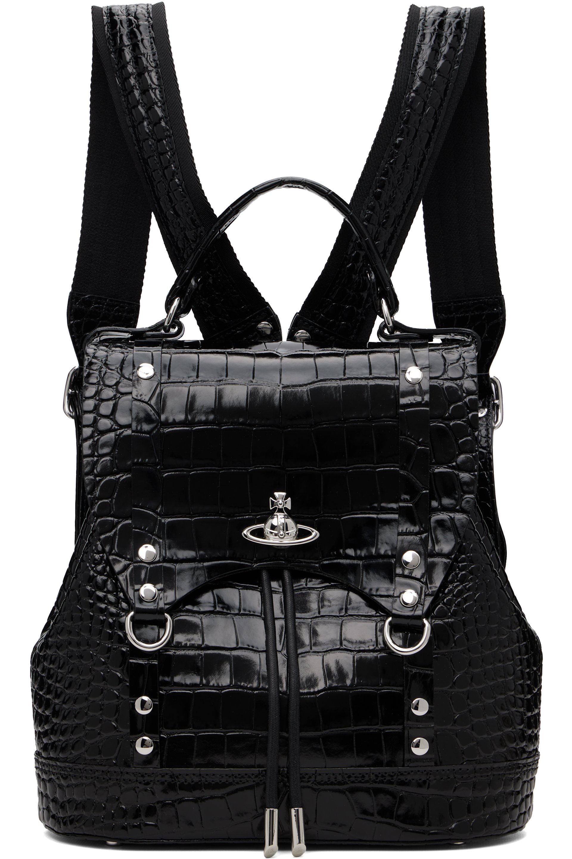 Vivienne Westwood - Black Max Small Backpack