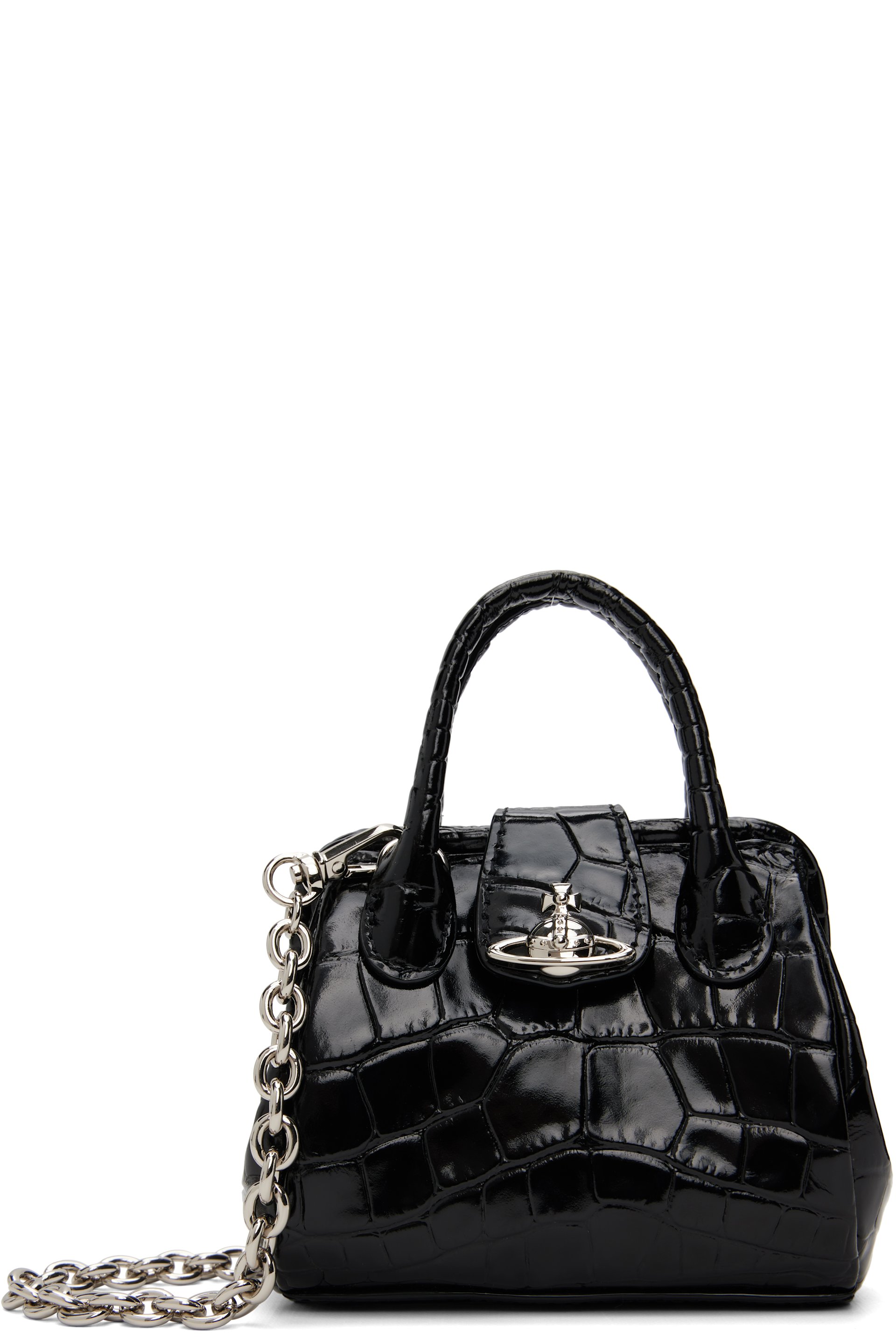 Vivienne Westwood - Mini sac Pamela noir