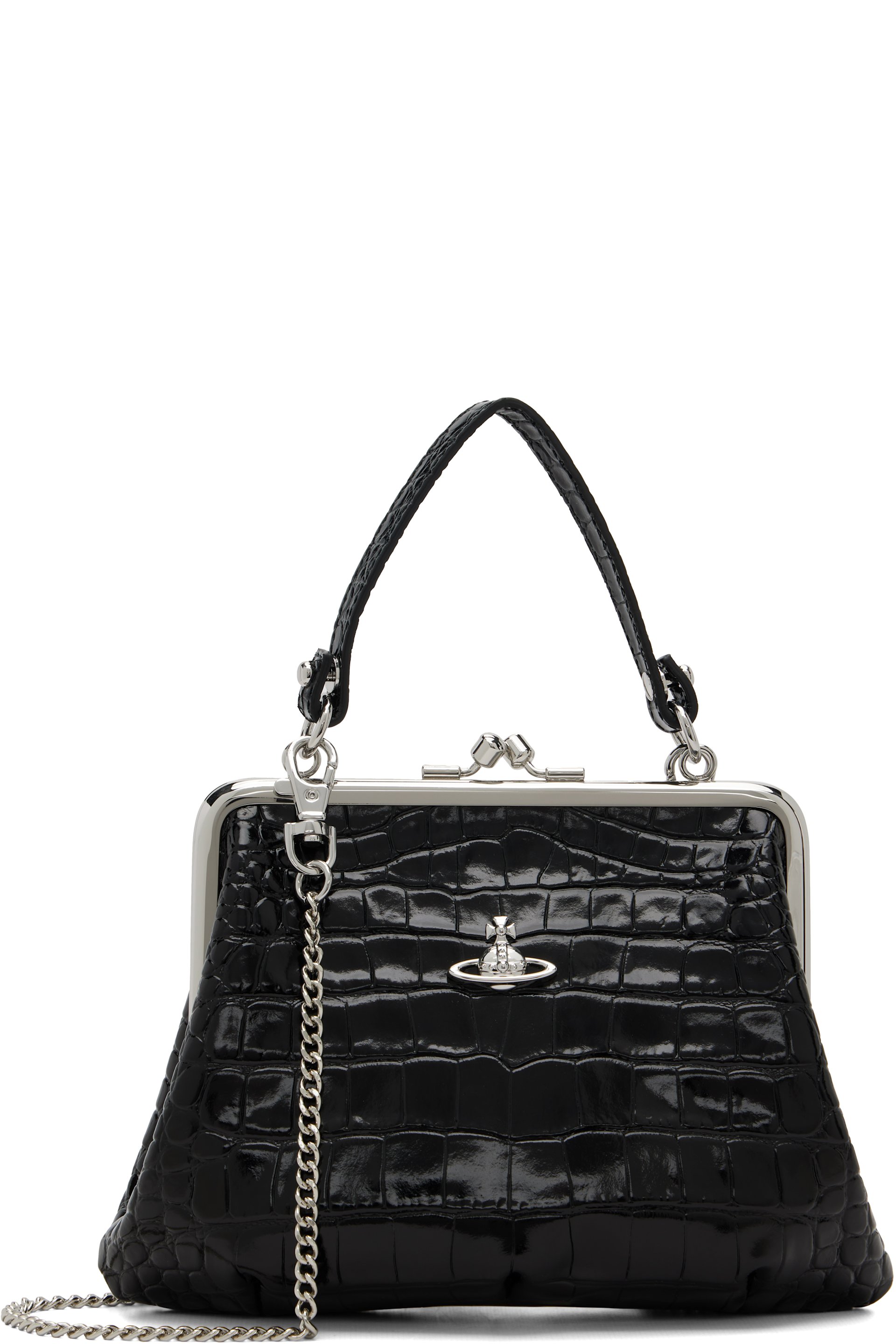 Vivienne Westwood - ブラック Granny Frame バッグ