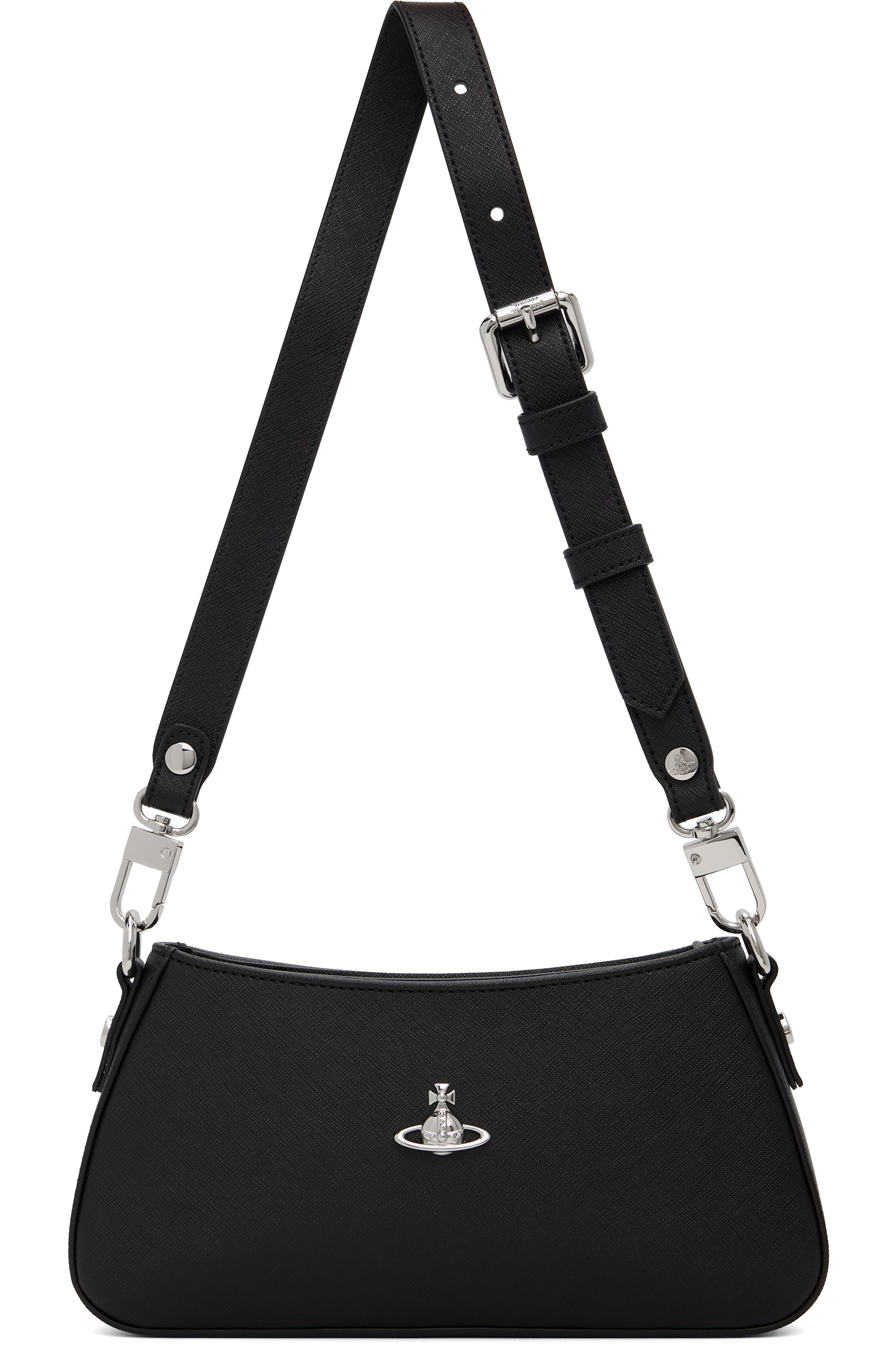 Vivienne Westwood - Black Tasha Shoulder Phone Bag