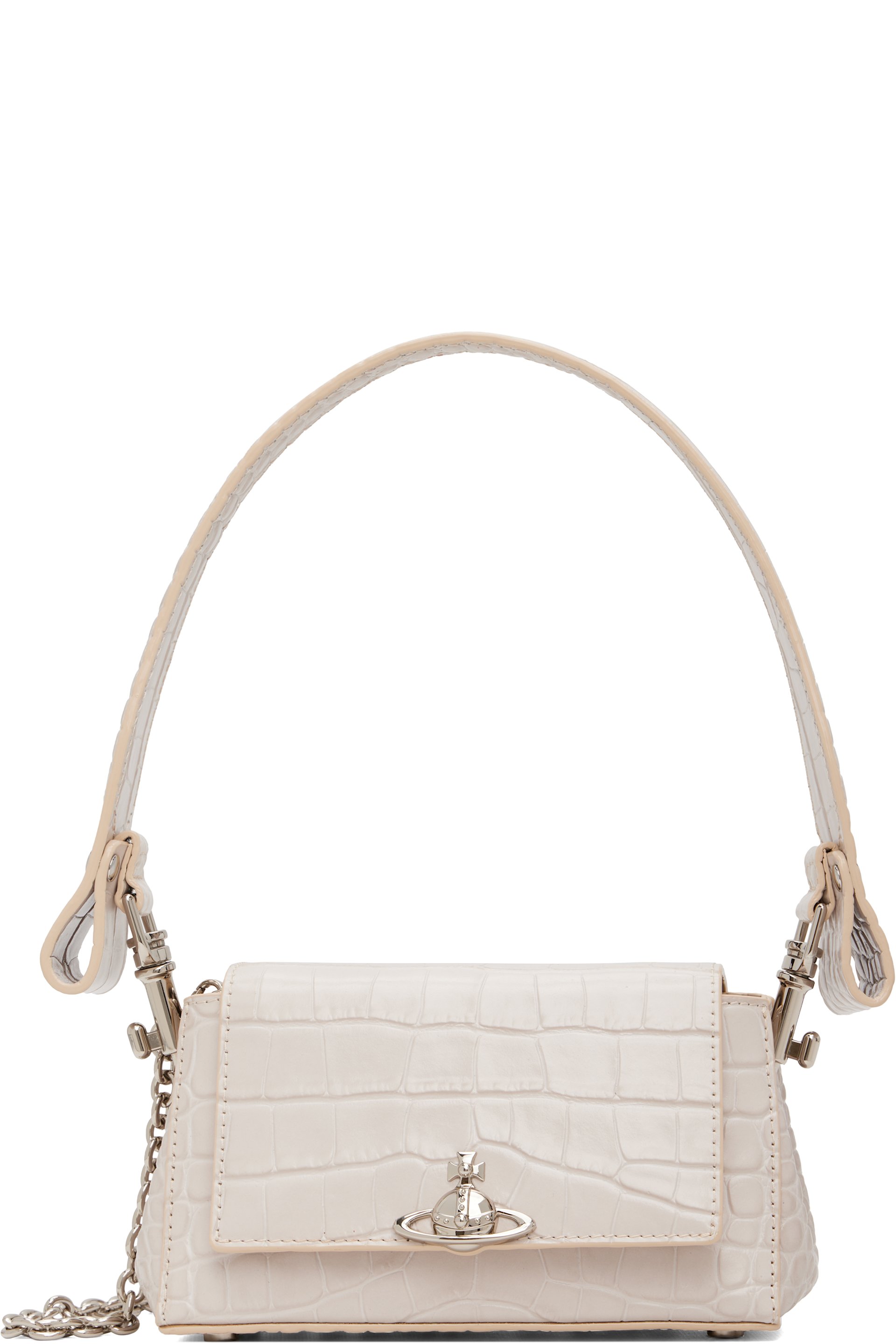 Vivienne Westwood - Off-White Hazel Small Hand Bag