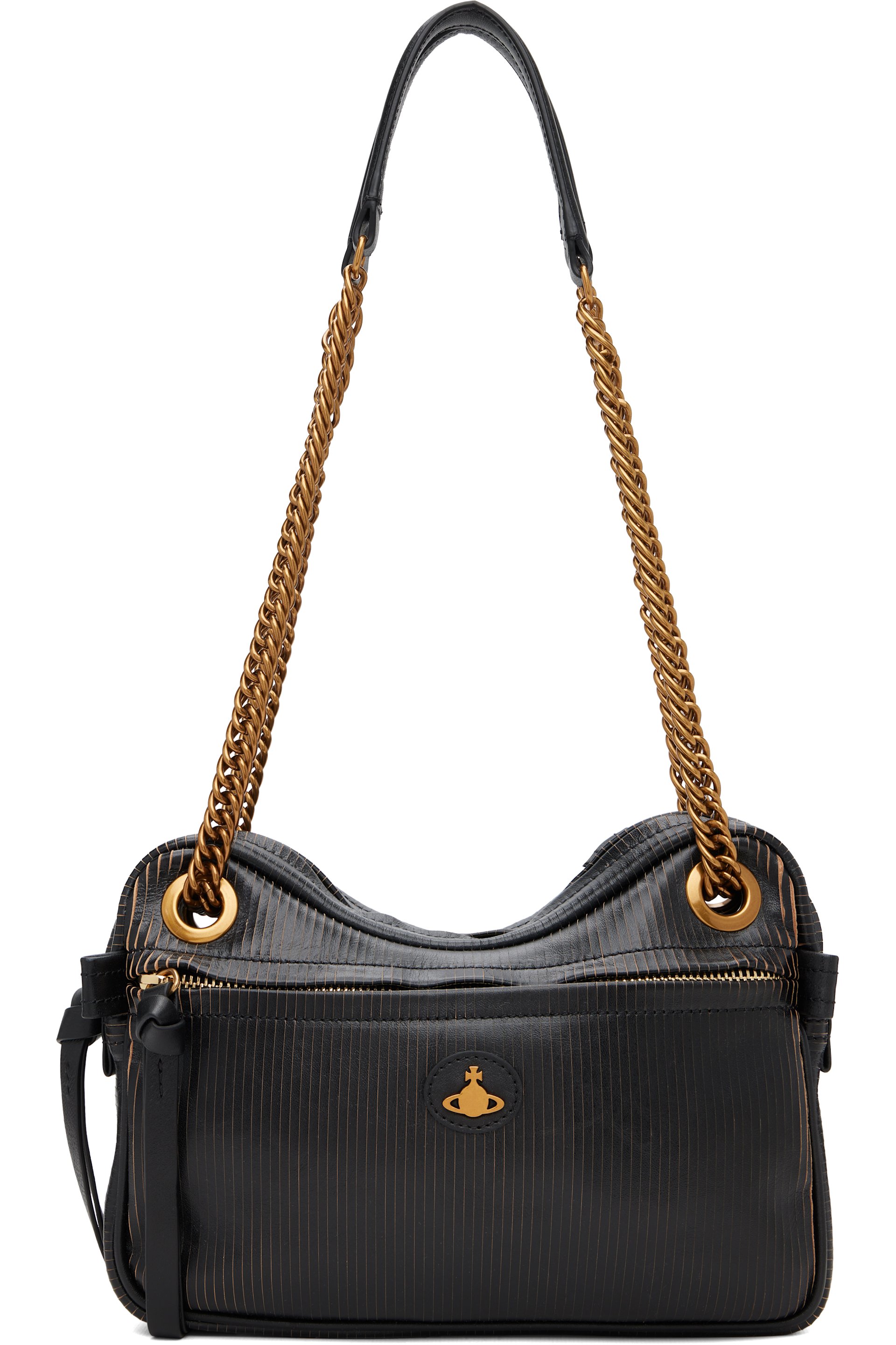 Vivienne Westwood - Black Dolce Medium Shoulder Bag