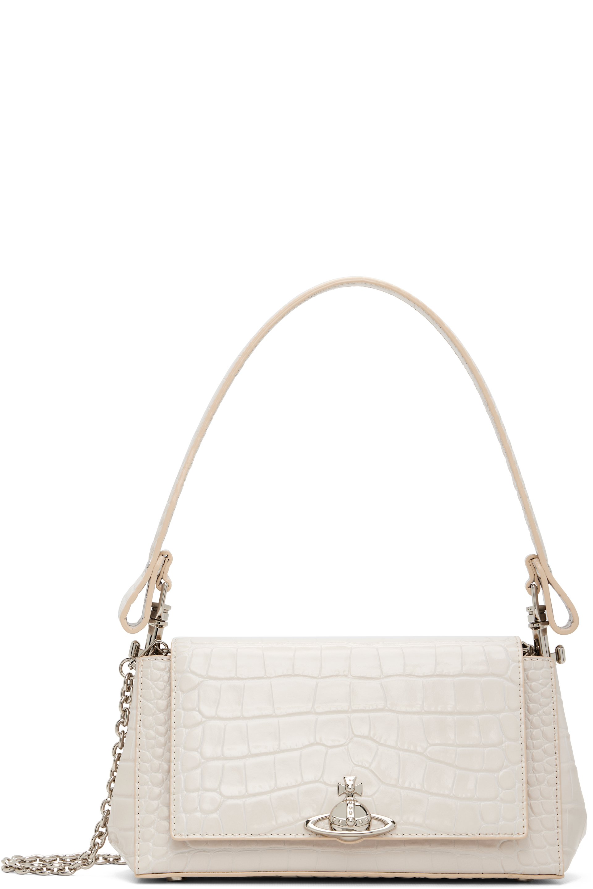 Vivienne Westwood - Off-White Hazel Medium Hand Bag