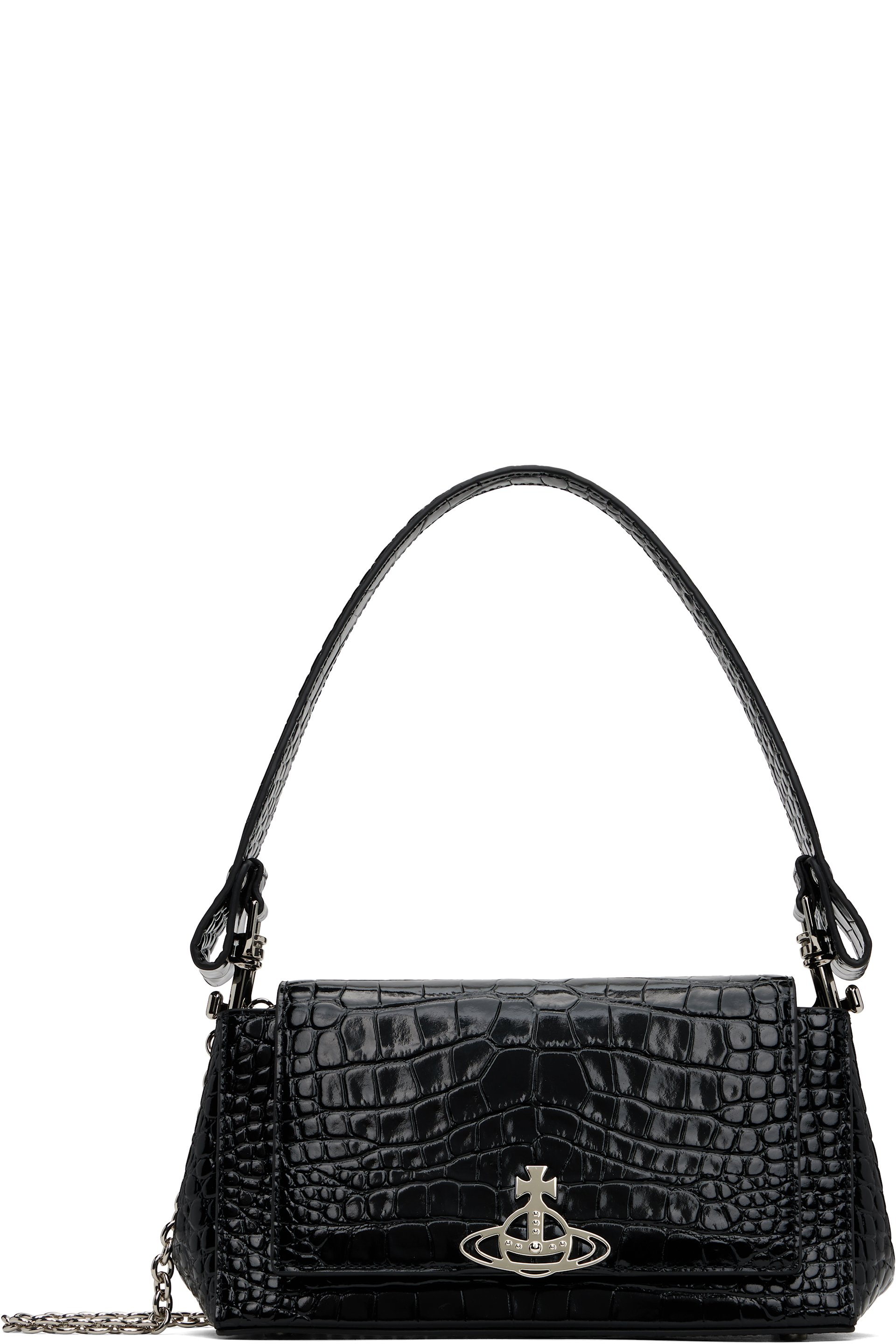 Vivienne Westwood - Black Hazel Medium Hand Bag