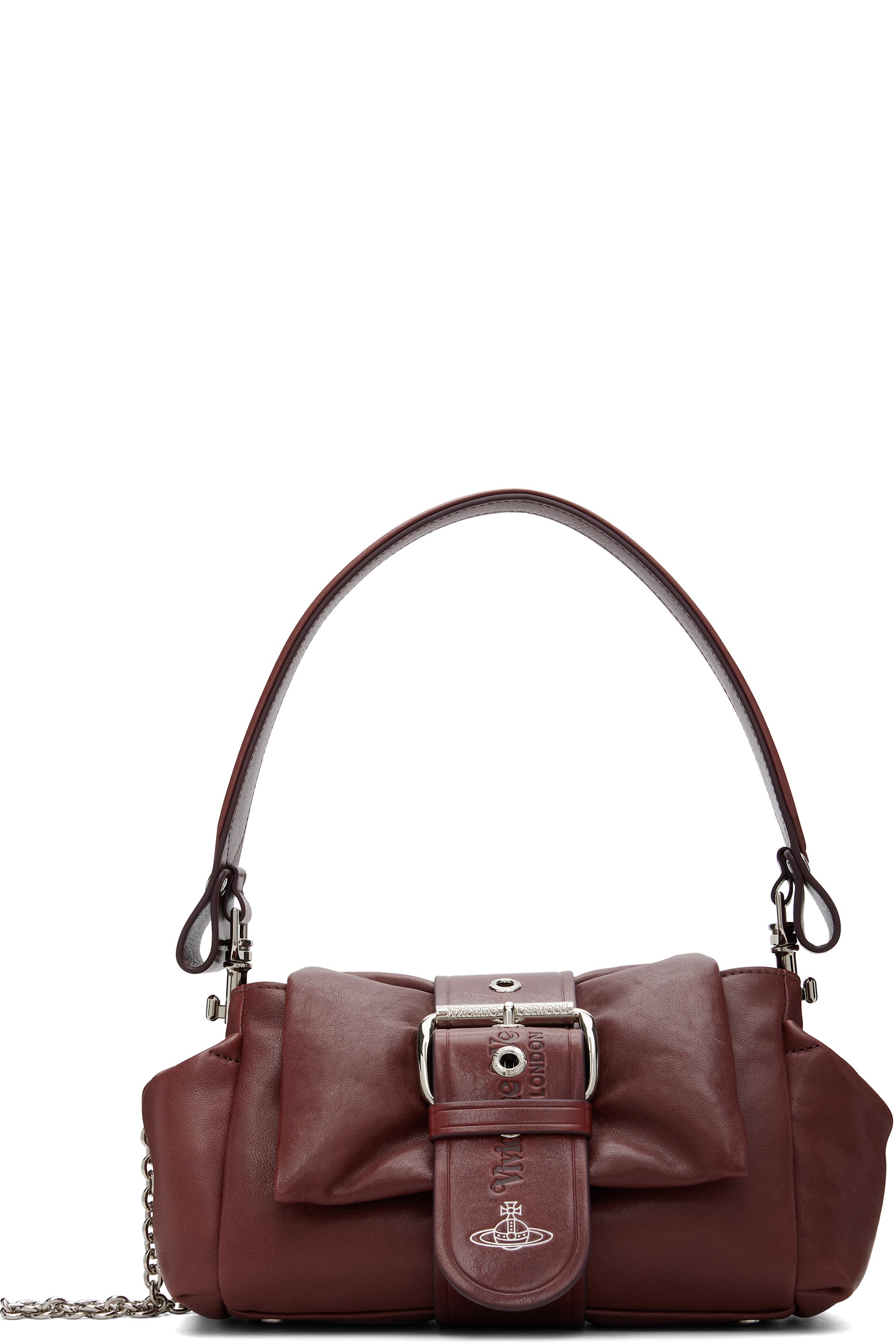 Vivienne Westwood - Burgundy Hazel Treasure Hand bag