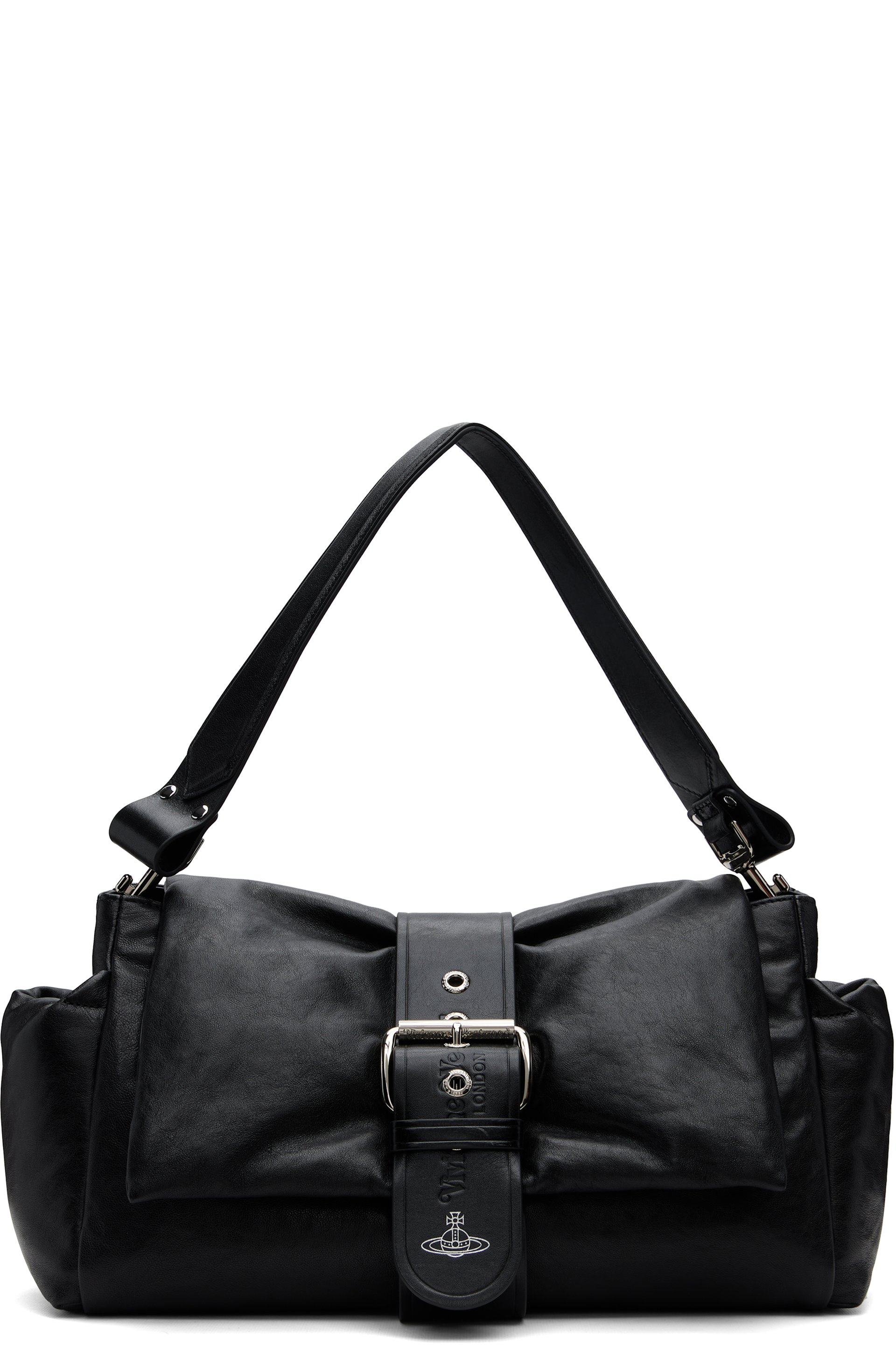 Vivienne Westwood - Black Hazel XL Treasure Shoulder Bag