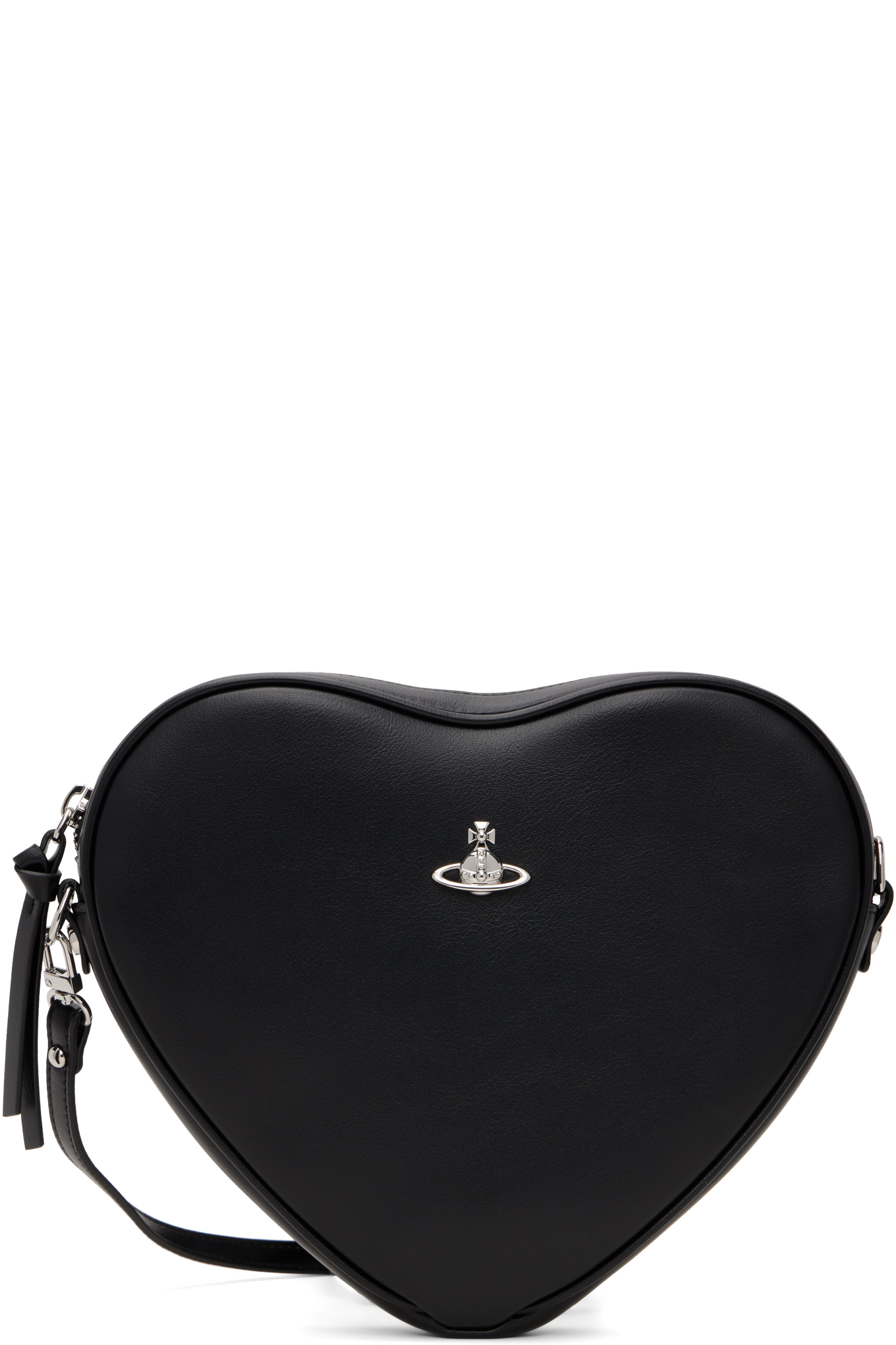 Vivienne Westwood - Black Alexa Heart Crossbody Bag