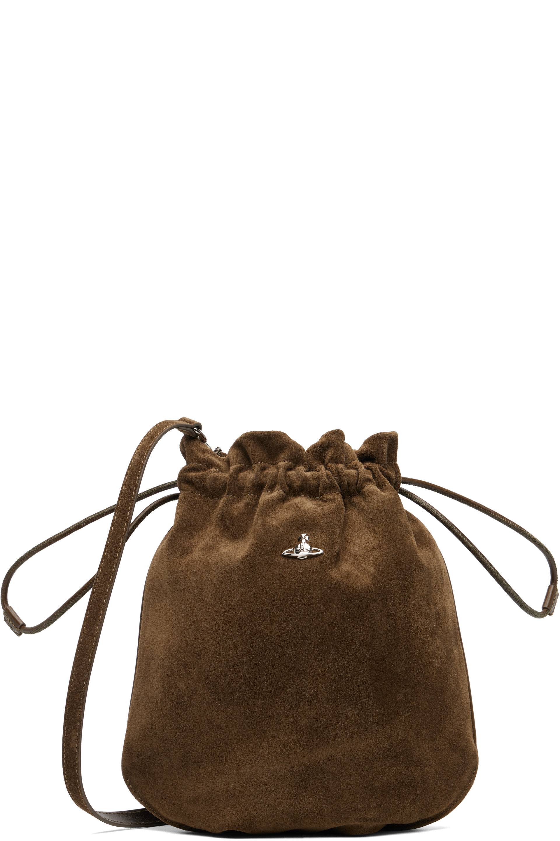 Vivienne Westwood - Khaki Drawstring Pouch Bag