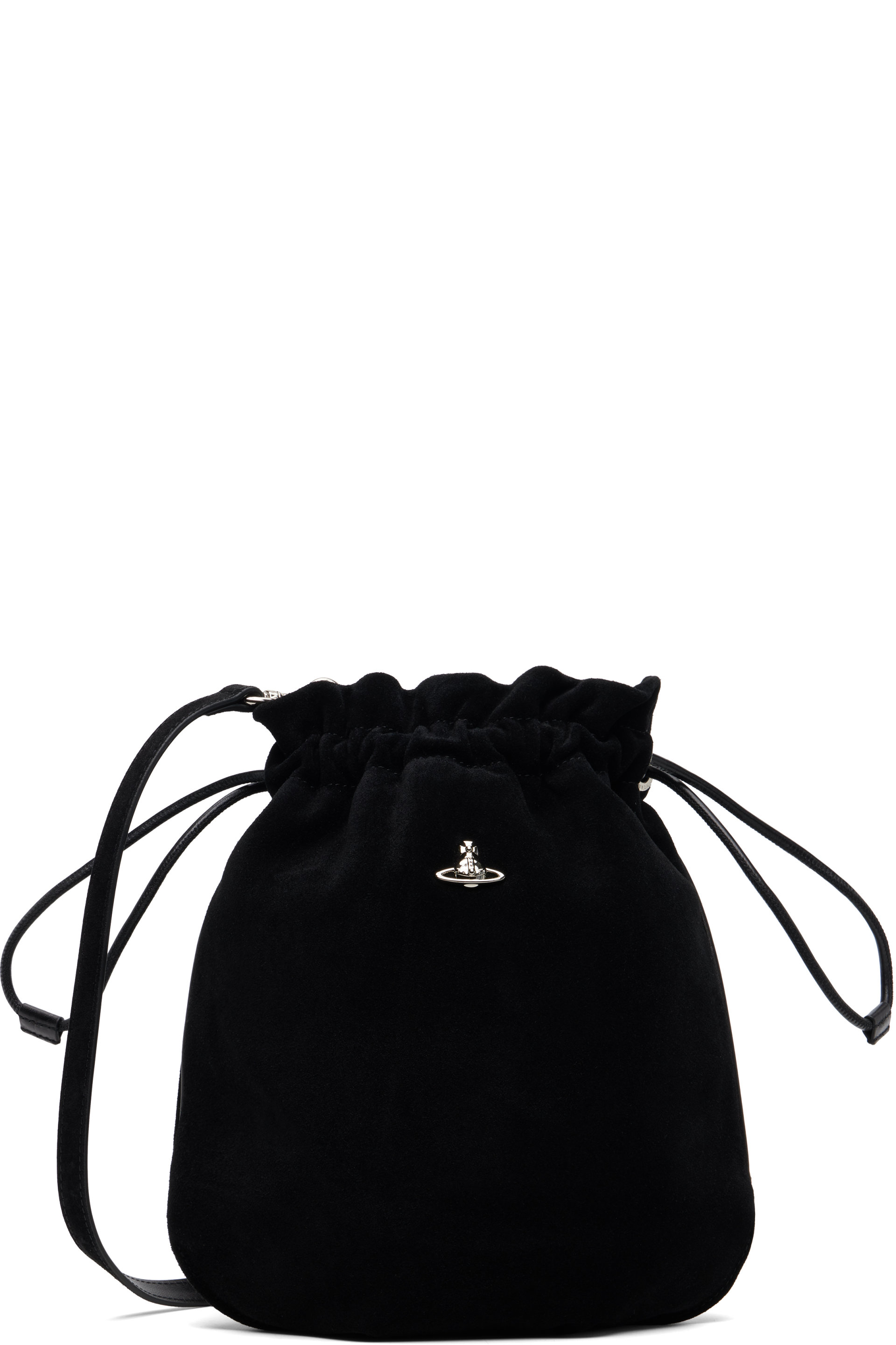 Vivienne Westwood - Black Drawstring Pouch Bag
